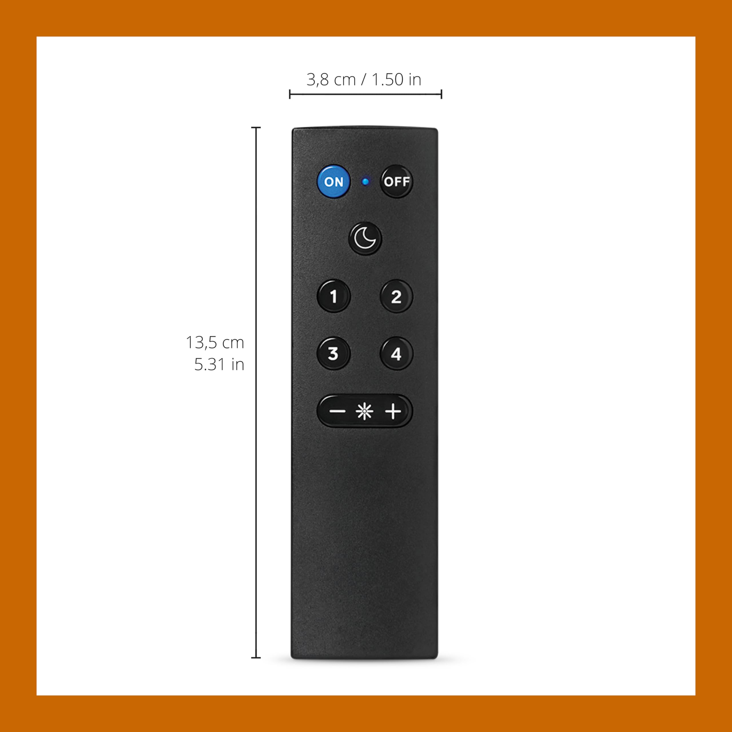 Wiz Remote   Pack Of 2   Works With All Wiz Connected Products   Turn Lights On Or Off, Brighten Or Dim The Room   Control With