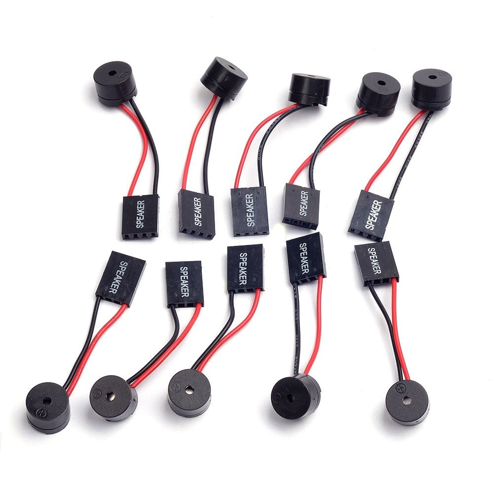 Cylewet 10Pcs Mainboard Computer Pc Internal Speaker Buzzer Computer Case Buzzer For Arduino (Pack Of 10) Cyt1027
