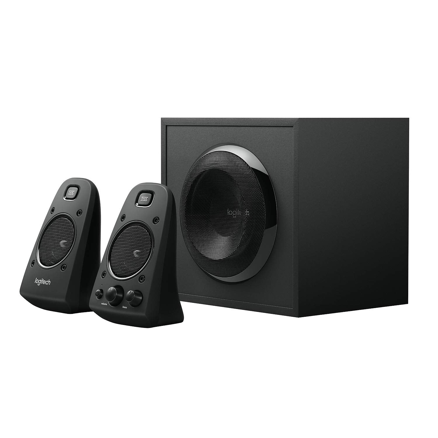 Logitech Z623 400 Watt Home Speaker System, 2.1 Speaker System   Black
