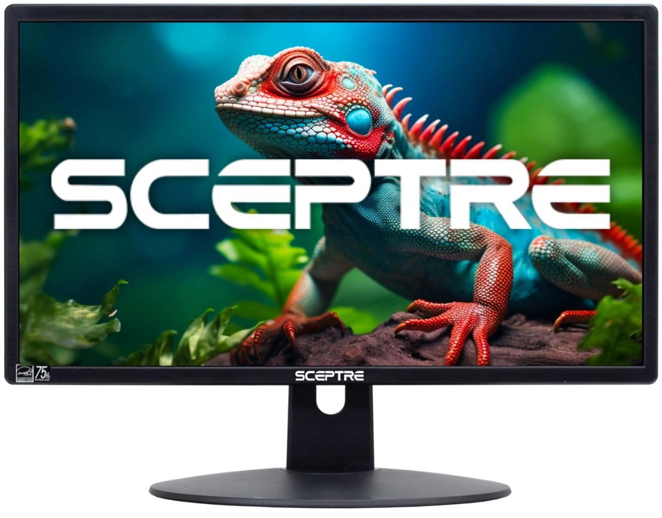 Sceptre 20'' 1600X900 75Hz Ultra Thin Led Monitor 2X Hdmi Vga Built In Speakers, Machine Black Wide Viewing Angle 170   (Horizon