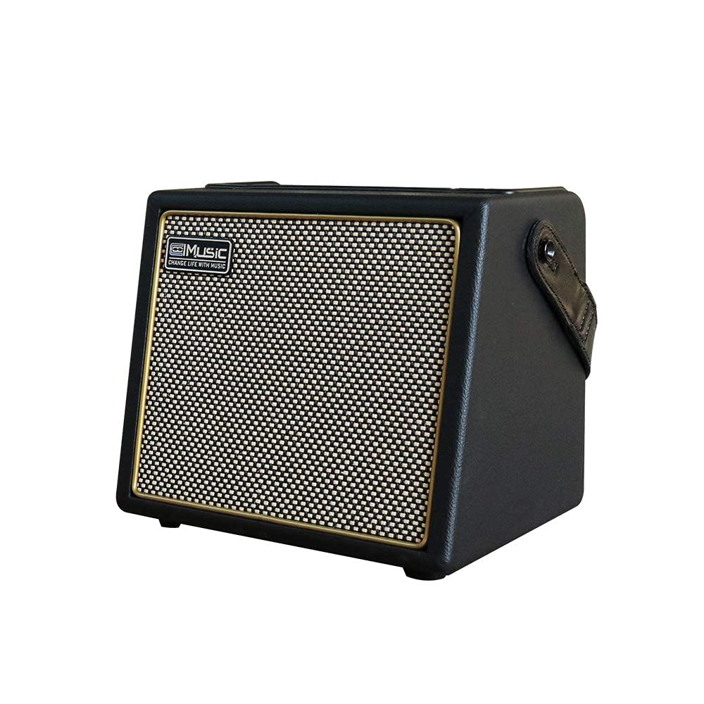 Acoustic Guitar Amplifier, 30 Watt Bluetooth Speaker Rechargeable Portable Acoustic Guitar Amp With Reverb Chorus Effect,3 Input