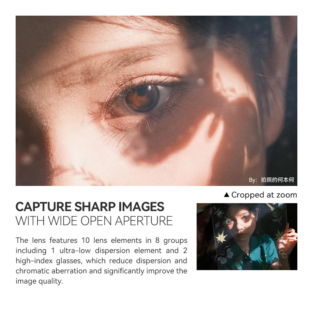 Ttartisan Af 56Mm F1.8 Auto Focus Lens Aps C Compatible With Sony E Mount Mirrorless Cameras A5000 A5100 A6000 A6100 A6300 A6400 A6500 A6600 Nex 3 Nex 3N Nex 3R Nex 5T Nex 5R Nex 5 (Black)