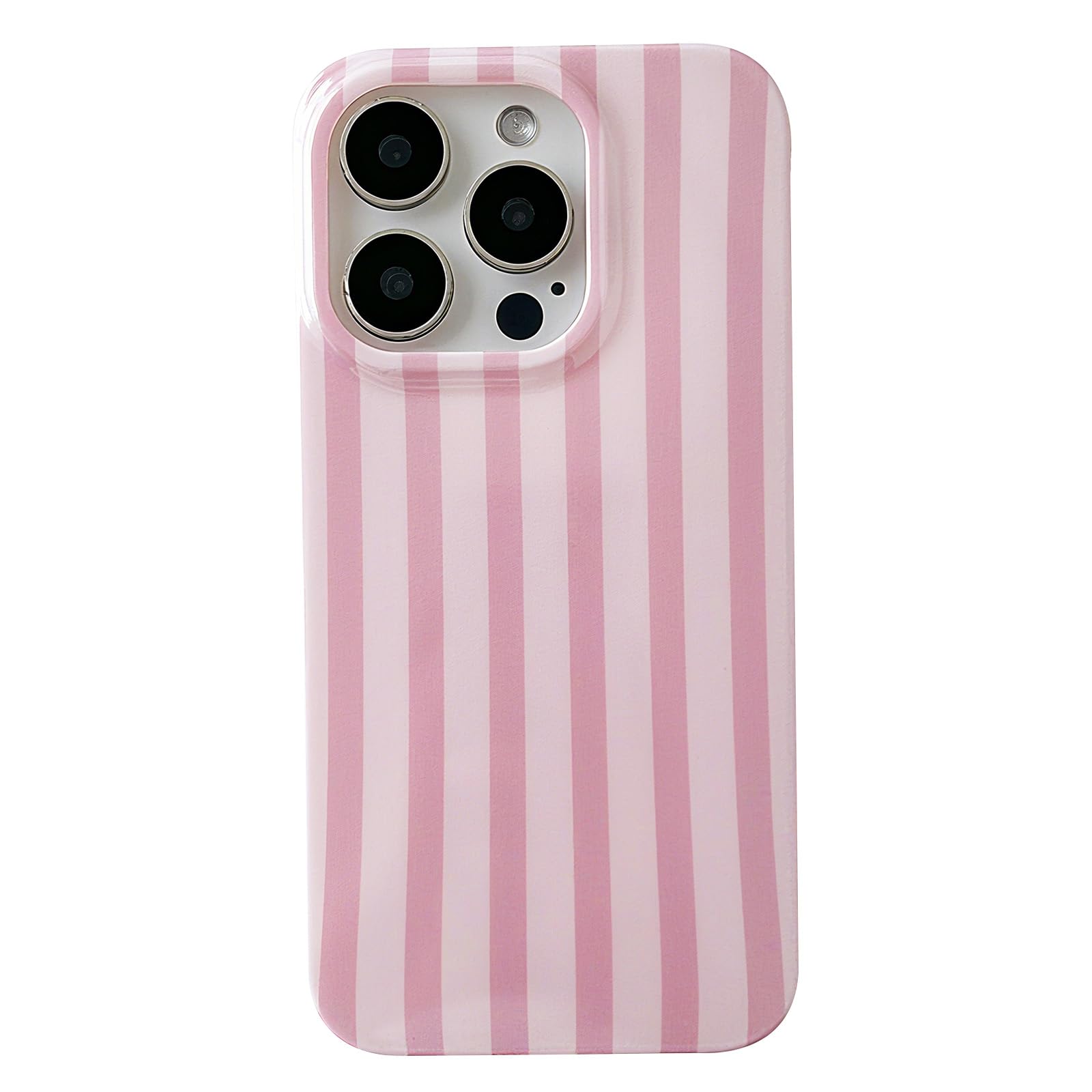 ZTOFERA for iPhone 14 Plus/15 Plus Case with Geometric Vertical Stripes,Cute Fashion Simple Line Pattern for Women Men,Soft TPU 
