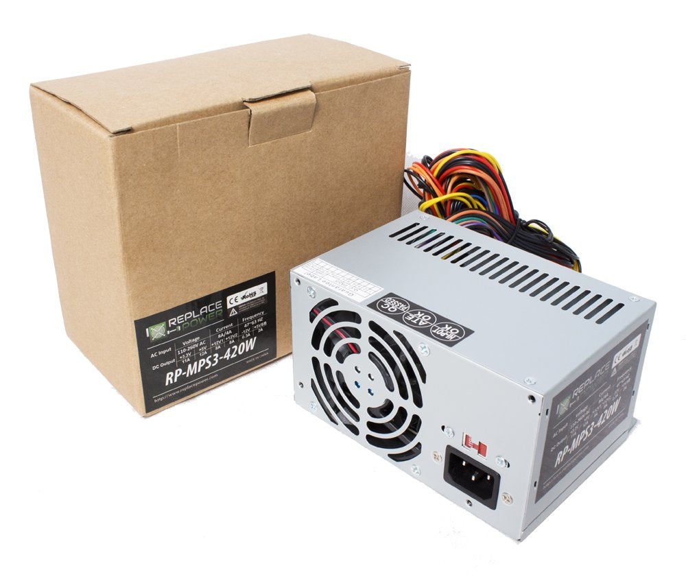 420W 420 Watt Atx Power Supply Replacement For Hp Bestec Ats 100, Ats 150, Atx 1953D, Atx 1956D, Atx 1956 B1, Atx 1956F,