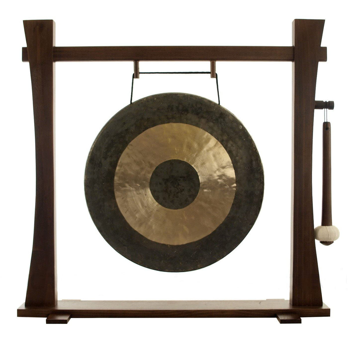 20'' To 22'' Gongs On The Spirit Guide Gong Stand - 22'' Chau Gong/Includes Gong, Mallet, & Stand/Great For Office & Home/Tradit