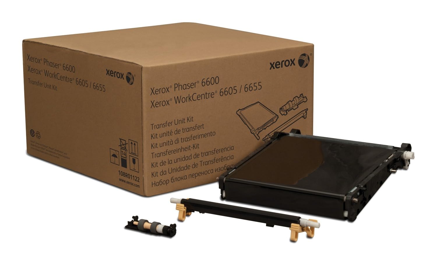 Genuine Xerox Transfer Unit Kit For The Xerox Phaser 6600 Or Workcentre 6605, 108R01122