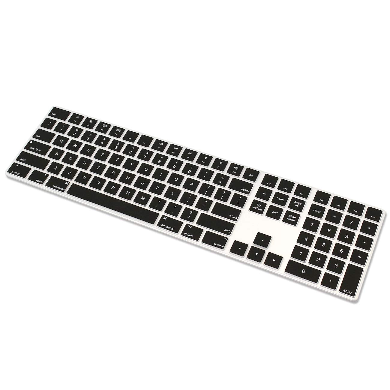 Proelife Ultra Thin Silicone Keyboard Cover Protector For 2019 2017 Apple Imac Magic Keyboard With Numeric Keypad A1843 Full Siz