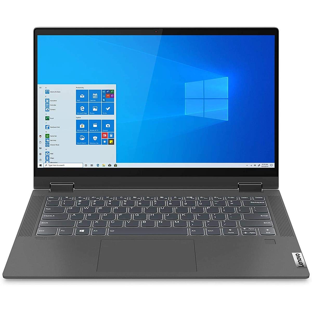 Lenovo Flex 5 14 2 In 1 Laptop, 14.0'' Fhd Touch Display, Amd Ryzen 5 4500U, 16Gb Ram, 256Gb Storage, Amd Radeon Graphics, Digit