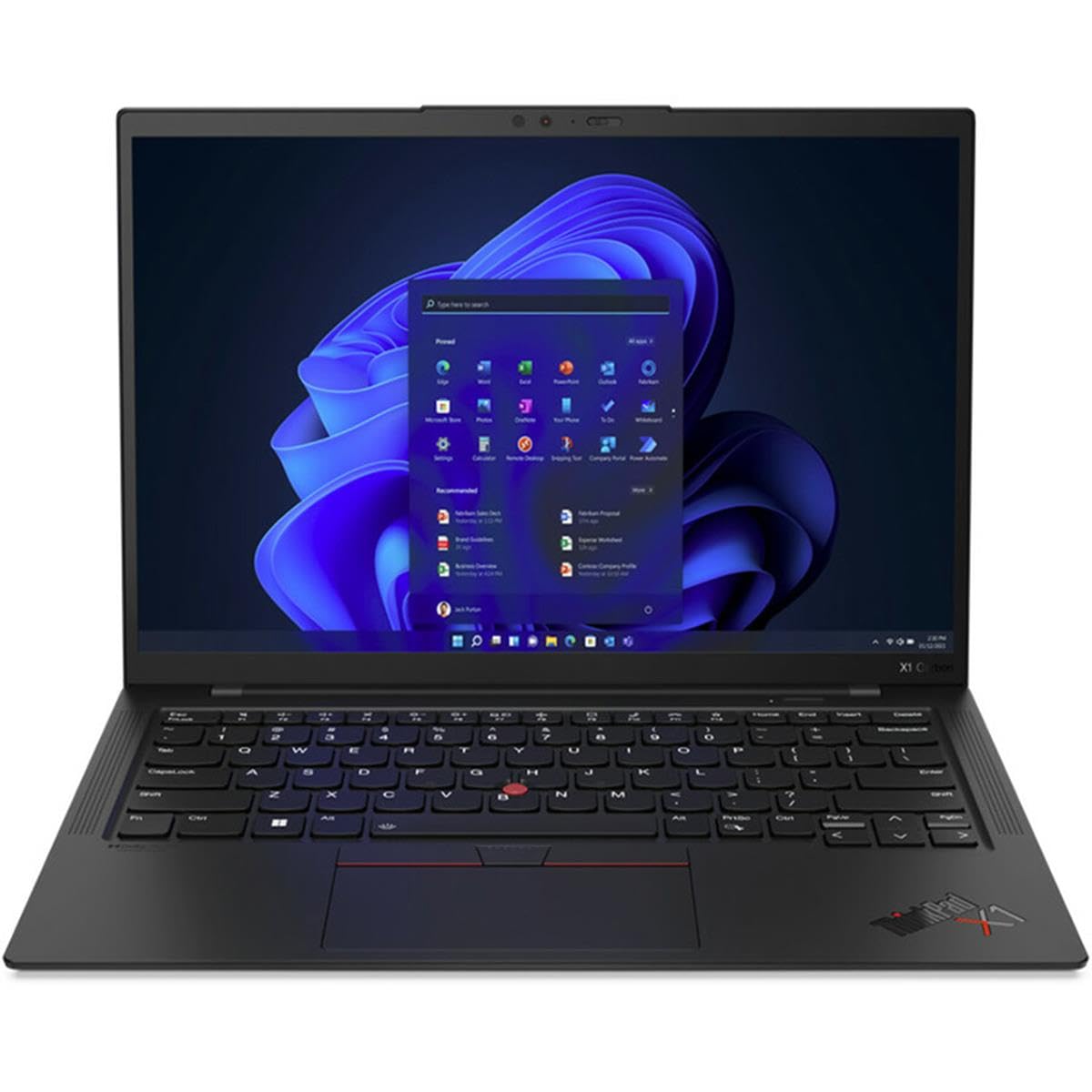 Lenovo Thinkpad X1 Carbon Gen 10 21Cb000Cus 14 Touchscreen Notebook - Wuxga - 1920 X 1200 - Intel Core I7 I7-1260P Dodeca-Core (