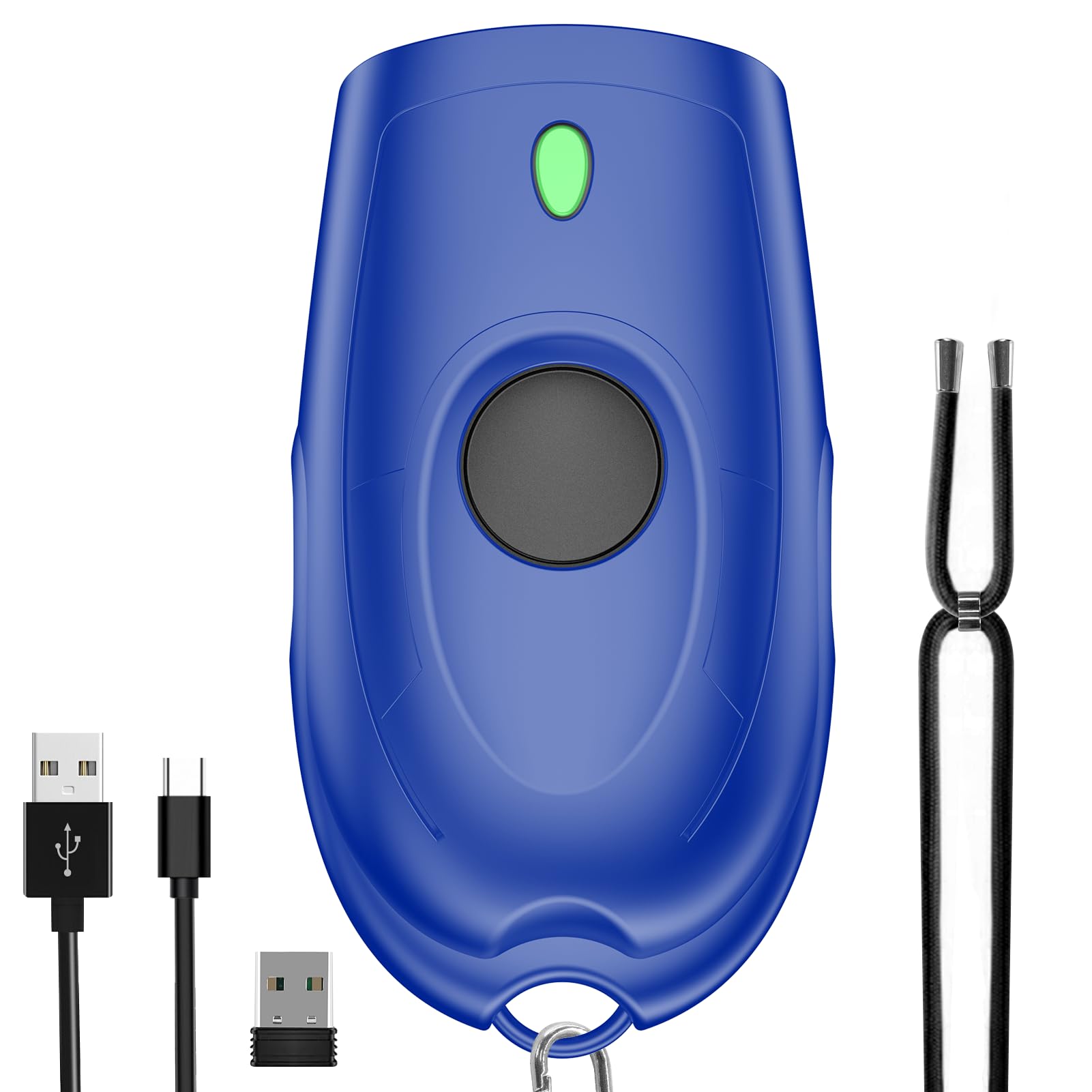 Symcode Bluetooth Barcode Scanner Mini 1D Small Portable Barcode Reader Scanner 3in1 Bluetooth & 2.4G Wireless & USB Wired Bar