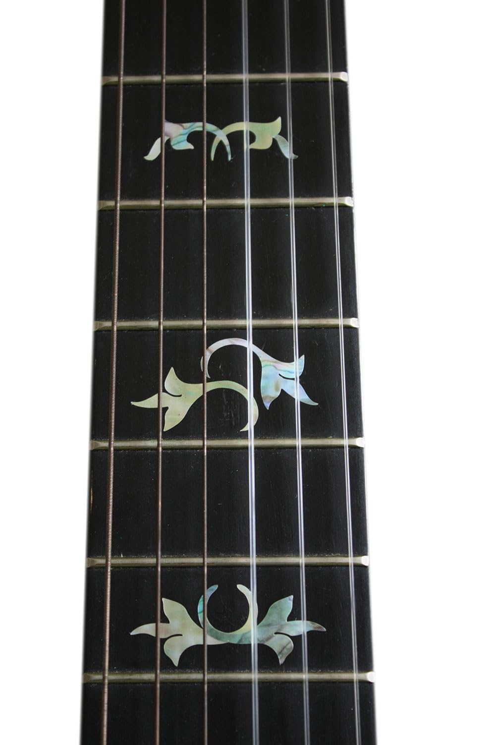 Fretboard Markers Inlay Stickers Decals For Guitars - Winding Vine W/Bird