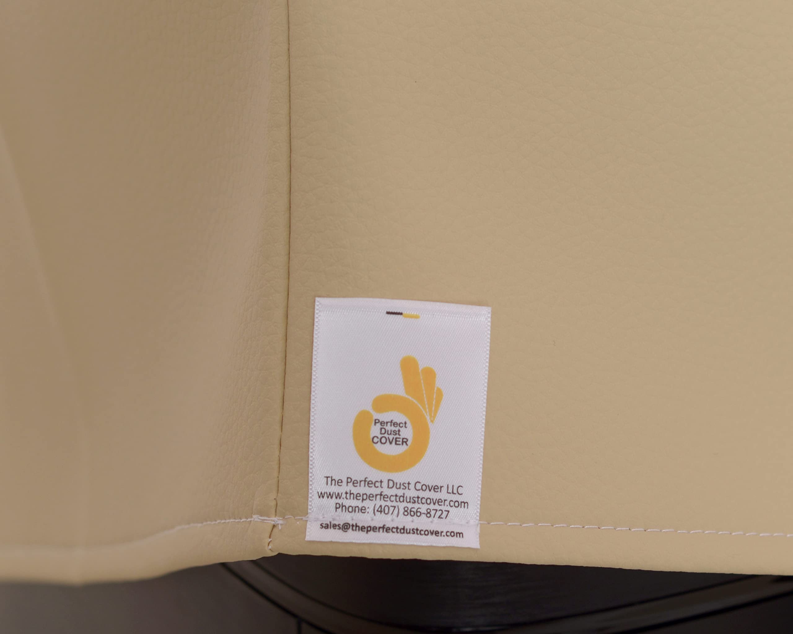 The Perfect Dust Cover, Beige Padded Cover Compatible With Cosori Cs158Af Smart Air Fryer 5.8Qt, Doublestitched And Waterproof Dust Cover Dimensions 14.2''W X 11.7''D X 12.6''H By The Perfect Dust