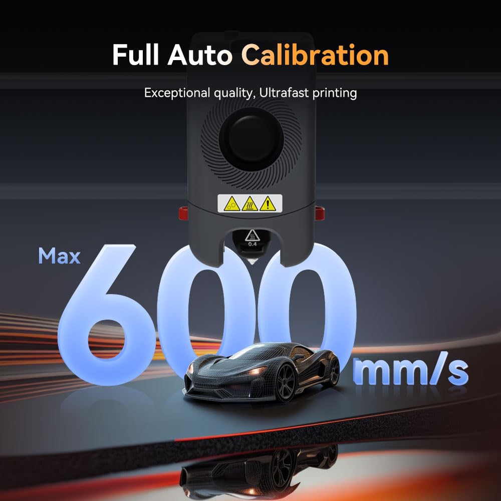 Flashforge Adventurer 5M Pro 3D Printer, One-Click Auto-Printing Max 600Mm/S High-Speed With 0.4/0.6Mm Nozzle Bundle, Corexy Str