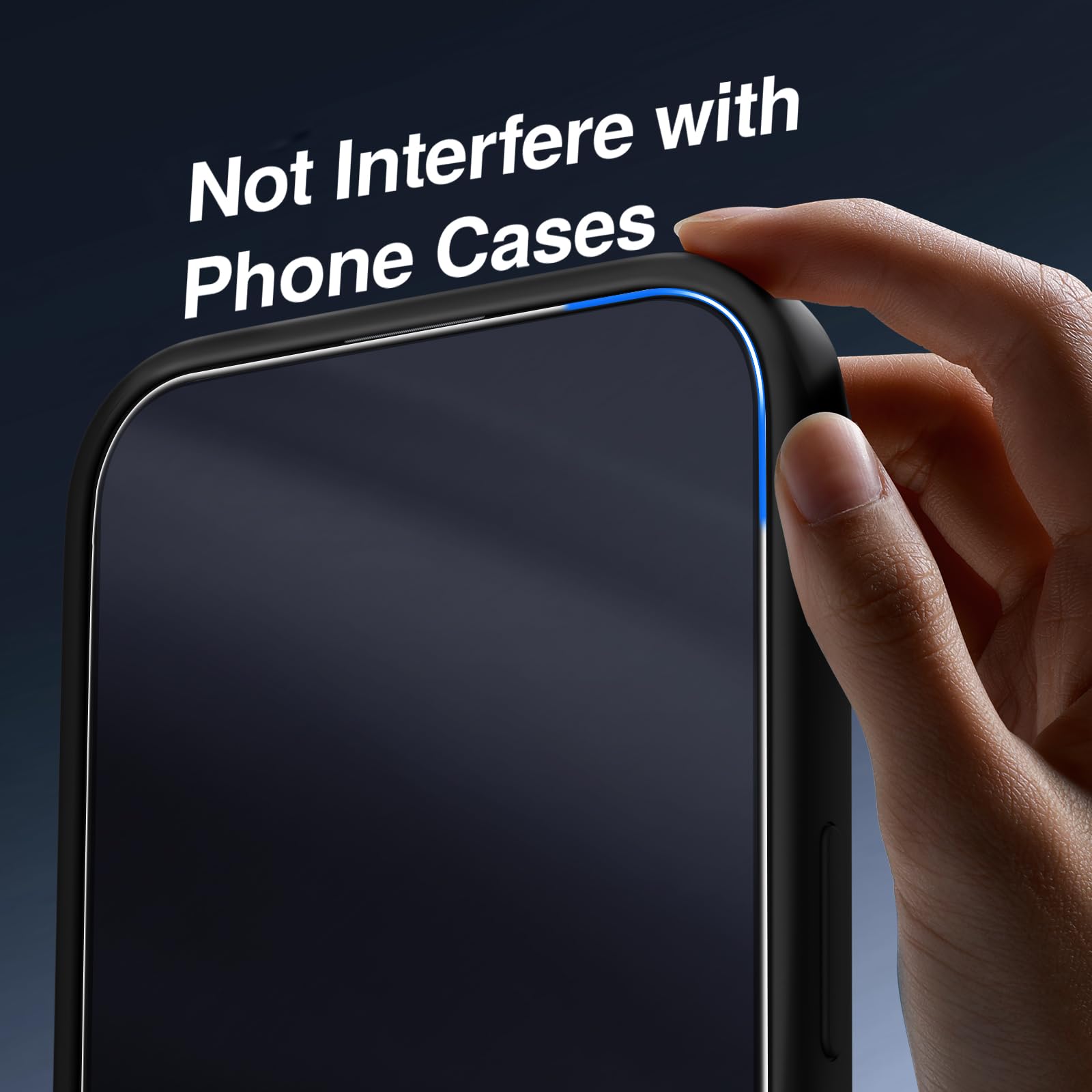 SMARTDEVIL iPhone 16 Plus Tempered Glass Screen Protector, Military Grade, Bubble-Free, Easy Install, Transparent, 3 Pack