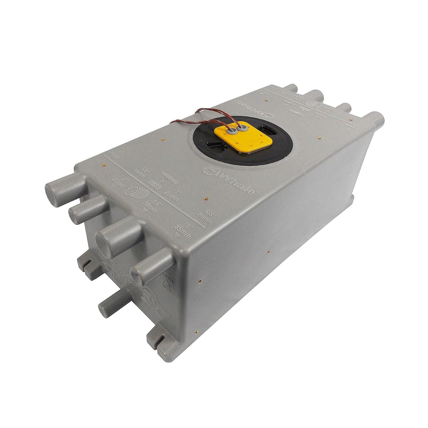 Whale Grey Waste Tank - 8 Liter - 2.1 Gallons - 1 Sensor,WBHDWB089F8RXSZ