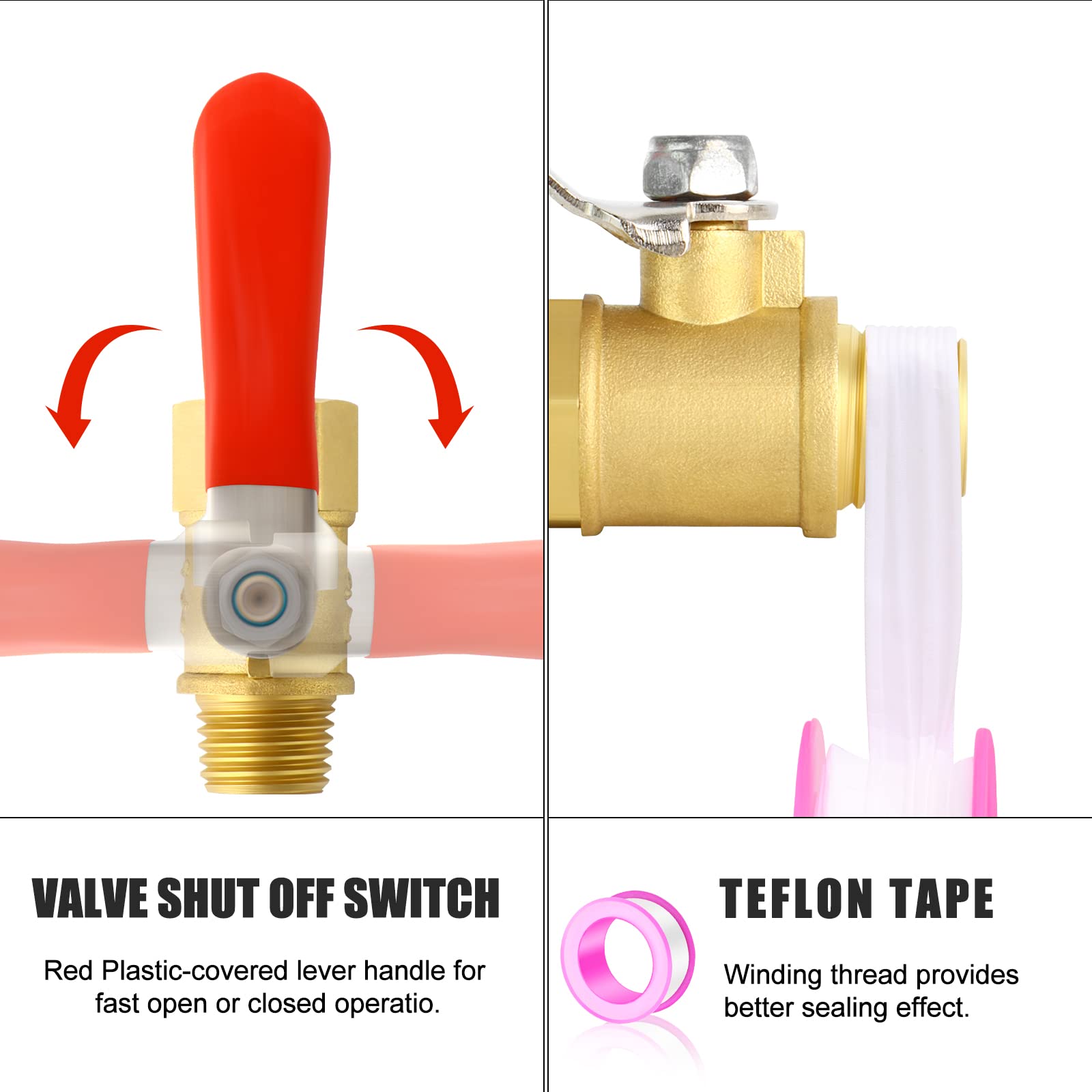Meanlin Measure 1/4 Inch Npt Air Compressor Regulator With Gauge, 0 150 Psi Ar2000 Air Gauge Regulator Inline For Air Compressor