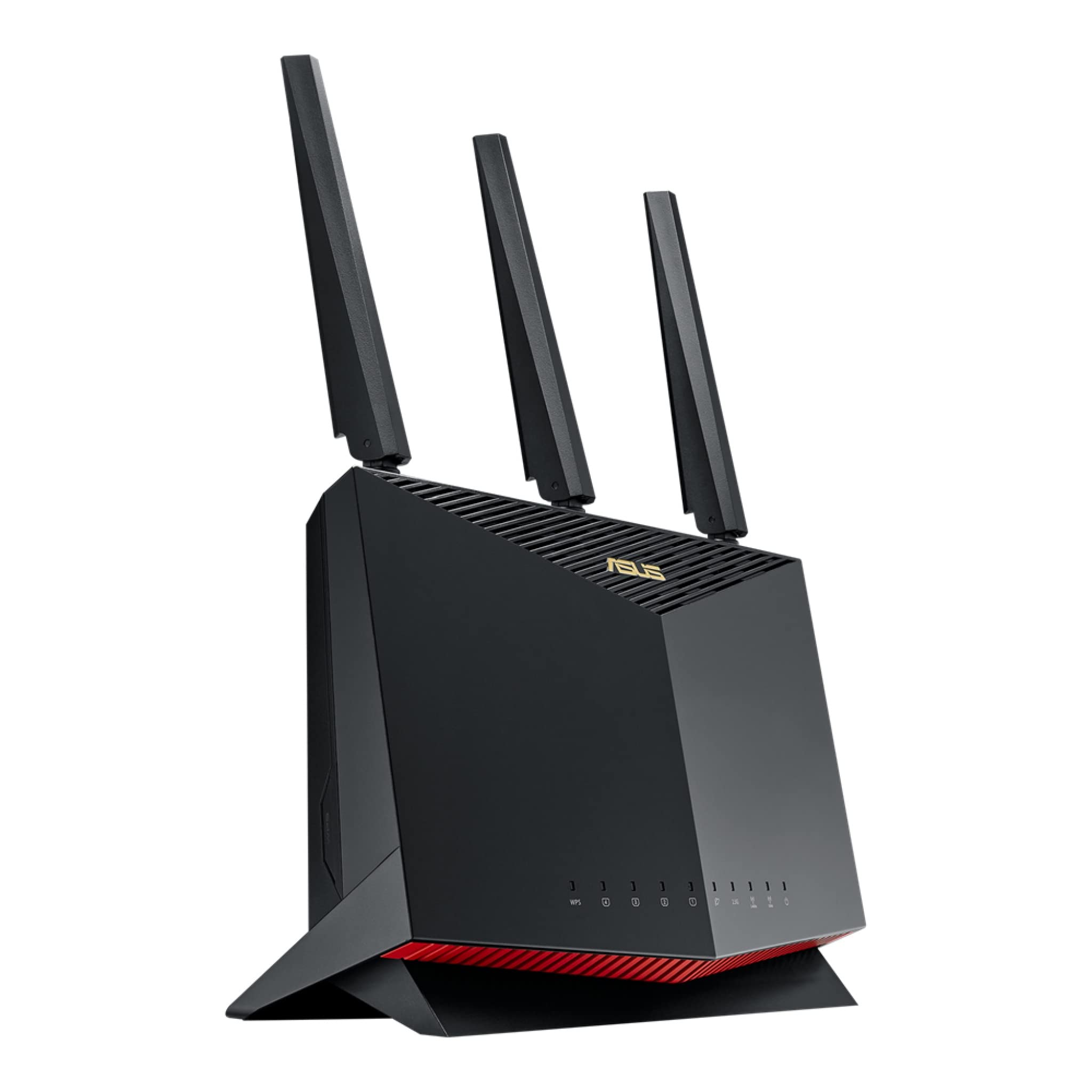 Asus Rt Ax86U (Ax5700) Dual Band Wifi 6 Extendable Gaming Router, 2.5G Port, Mobile Game Mode, Port Forwarding, Subscription Fre