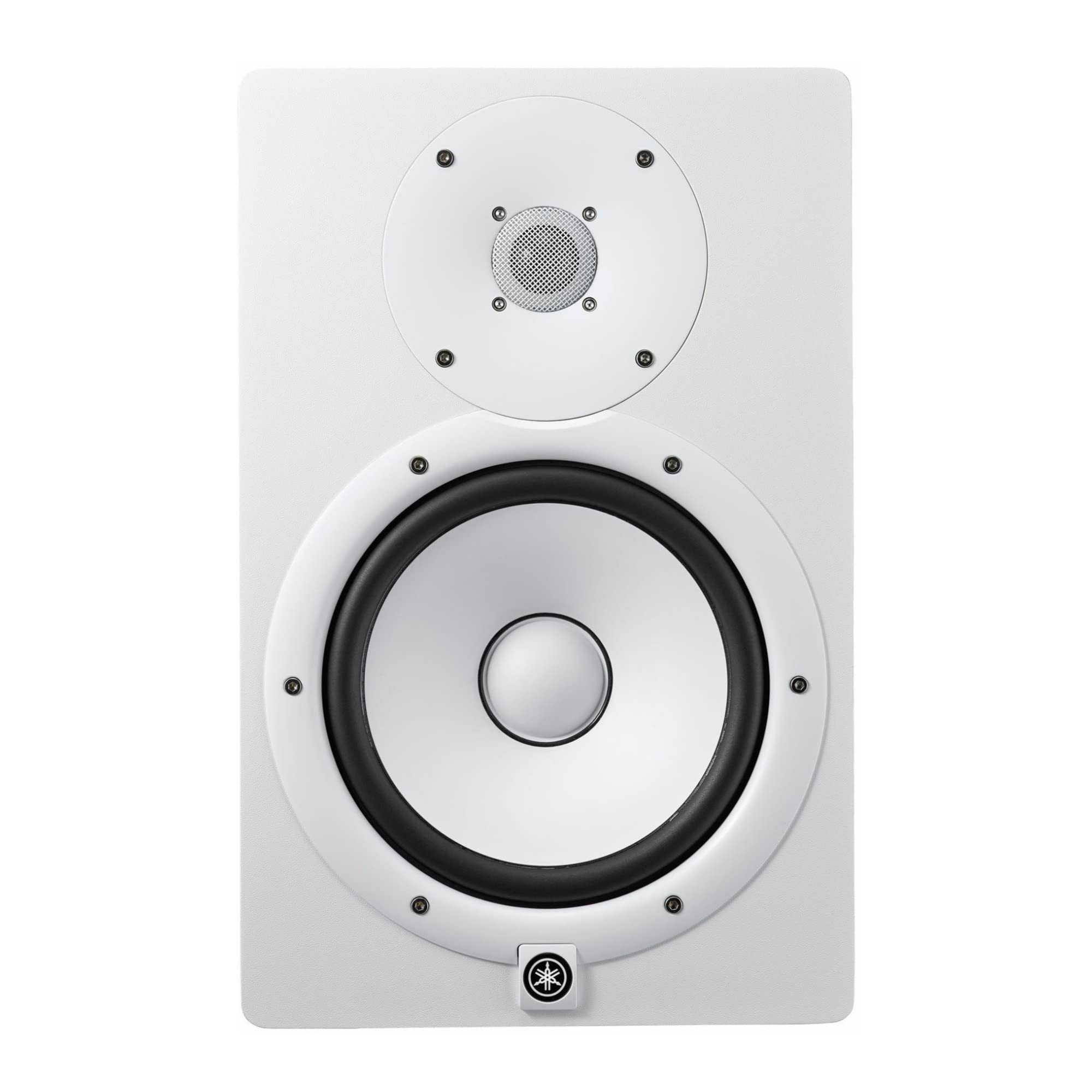 Yamaha Hs8 8-Inch Powered Studio Monitor (White, 2-Pack) Bundle (2 Items)