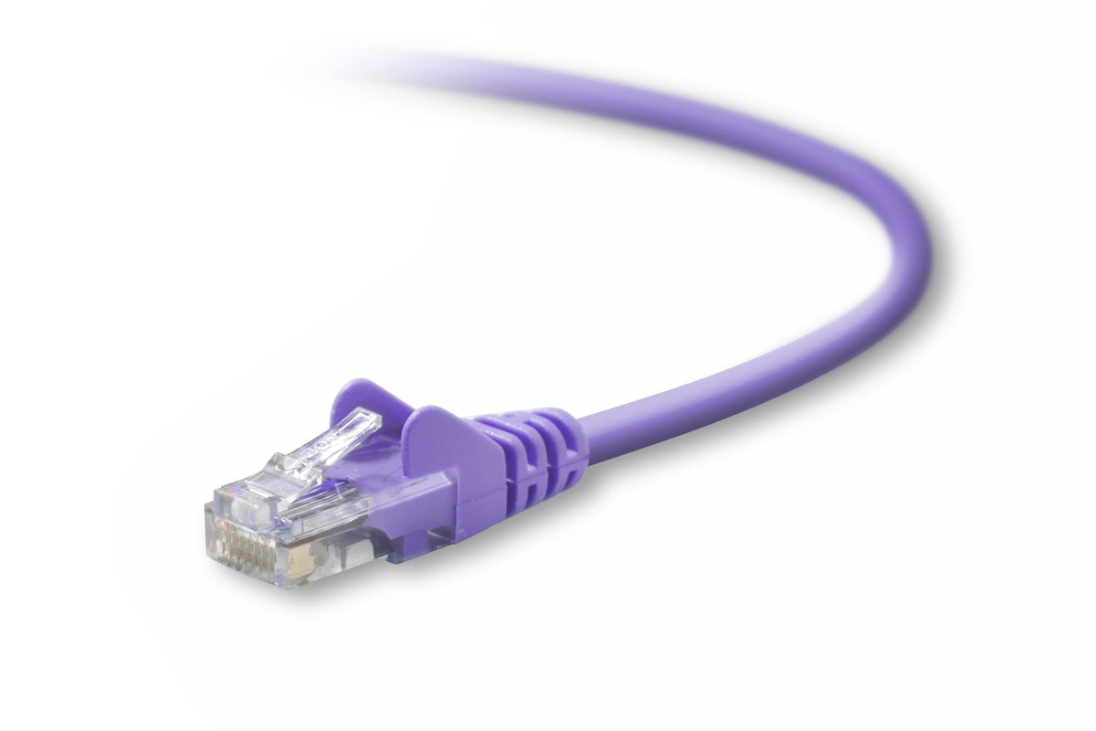Belkin 7 Feet Cat5E Snagless Patch Cable (Purple)