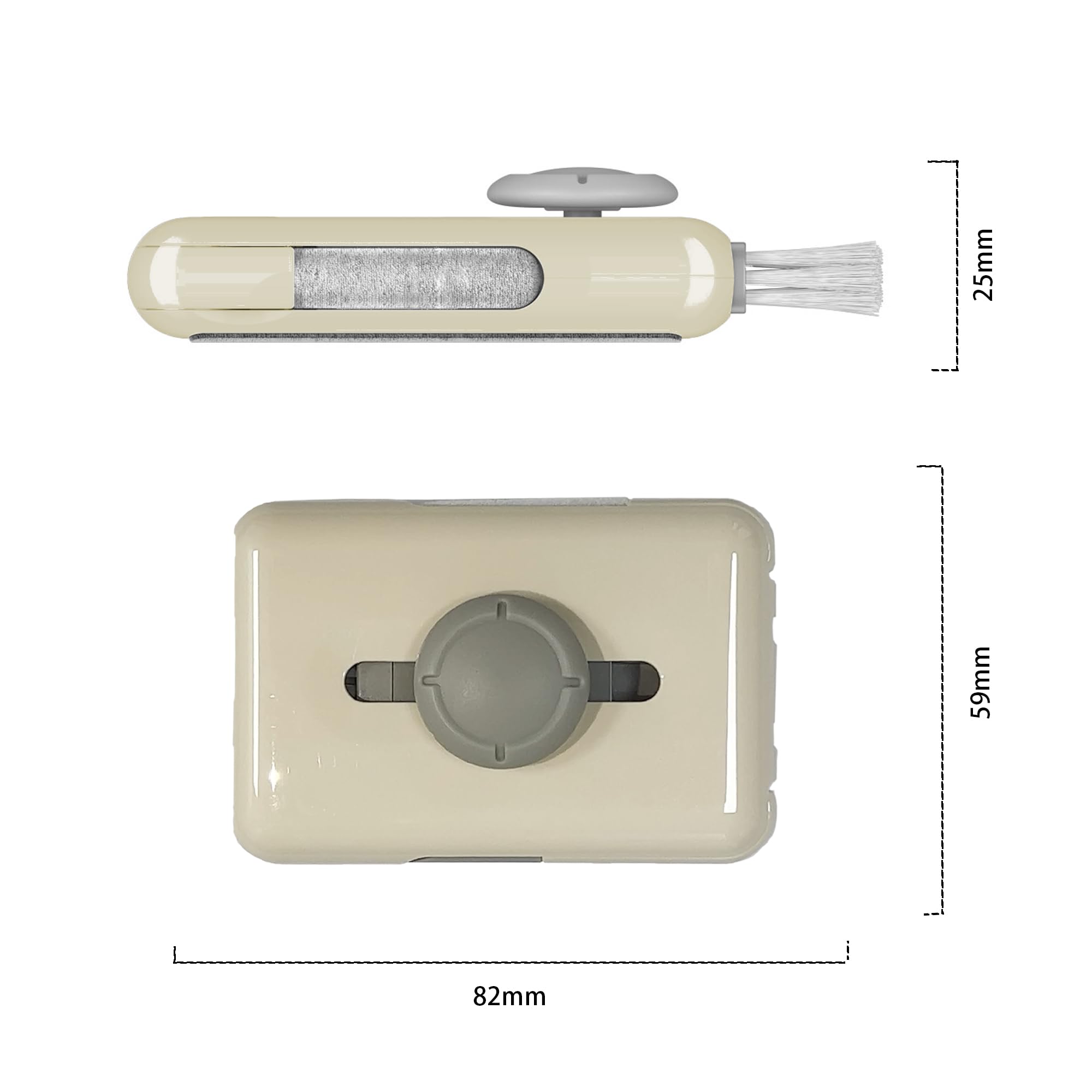 Keyanlai Electronics Cleaning Brush Tool,Laptop Screen Keyboard Cleaner Kit With Microfiber Cloth And Brush,Keyboard Cleaner Wit