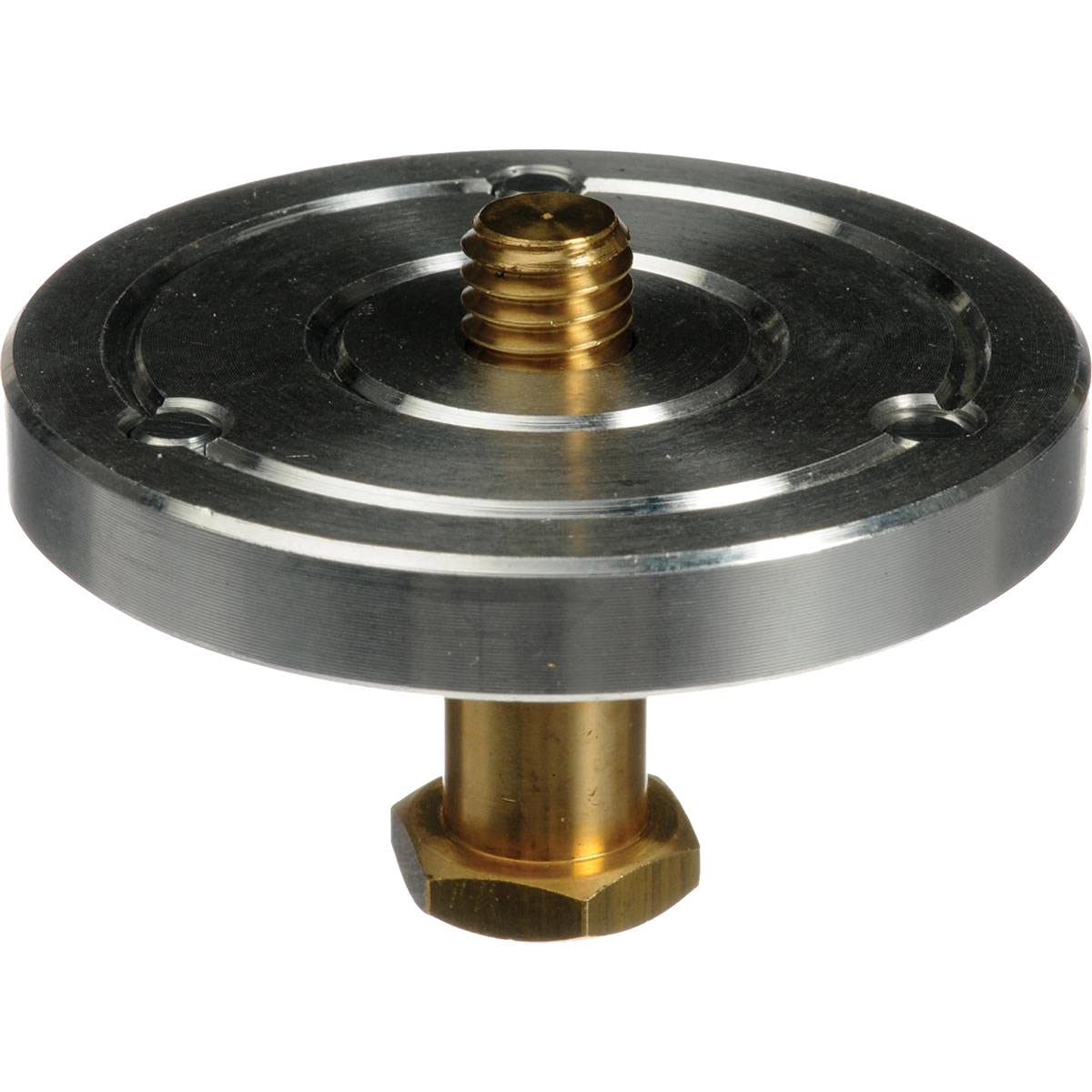 Manfrotto 208Hex 3/8 Inch Camera Mounting Platform Adapter (Silver)