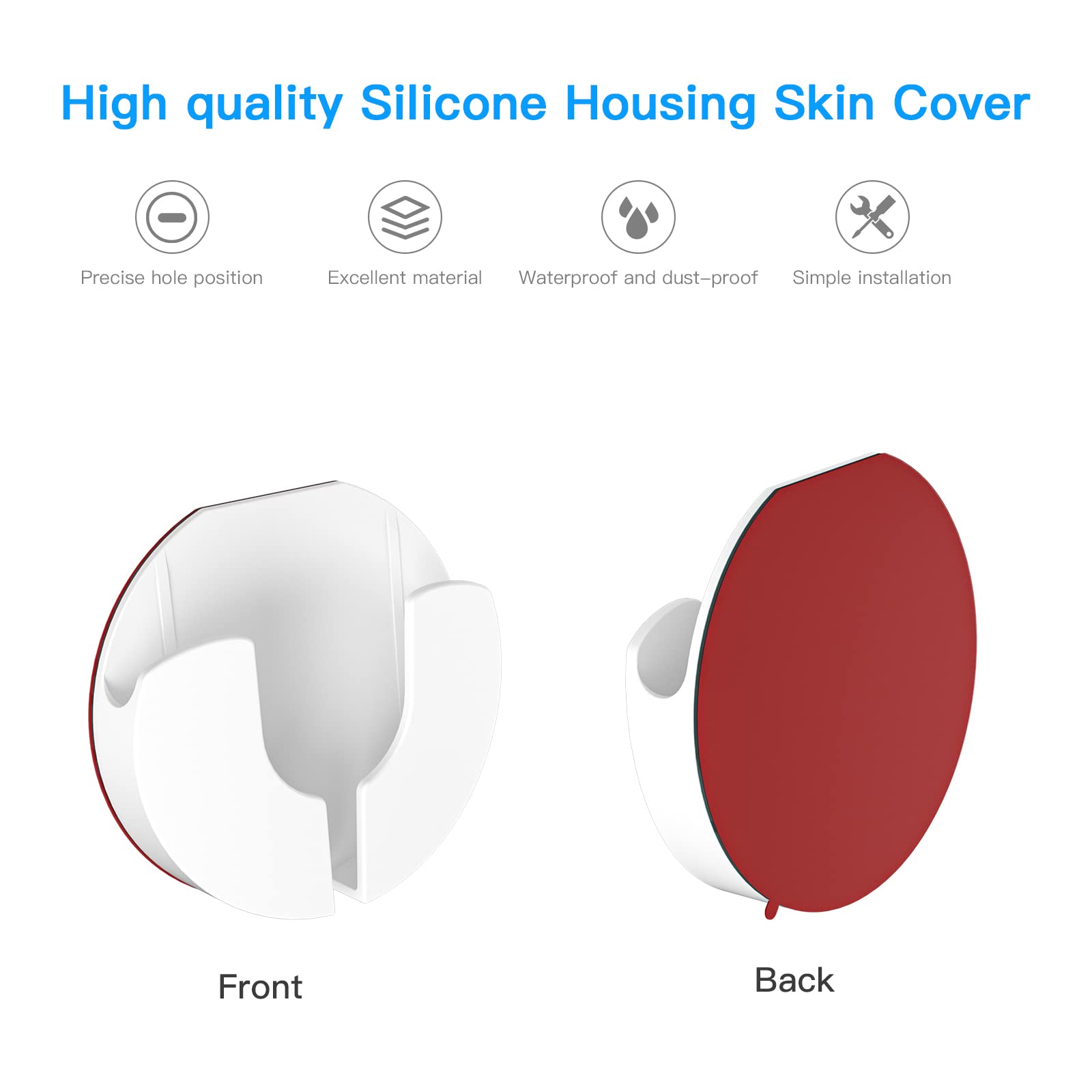 Holaca 3Pack Wall Mount Kit For Blink Mini With Screwless Strong Adheasive   Easy To Install, No Tools Needed, No Mess, No Drilling, Strong Adheasive Mount