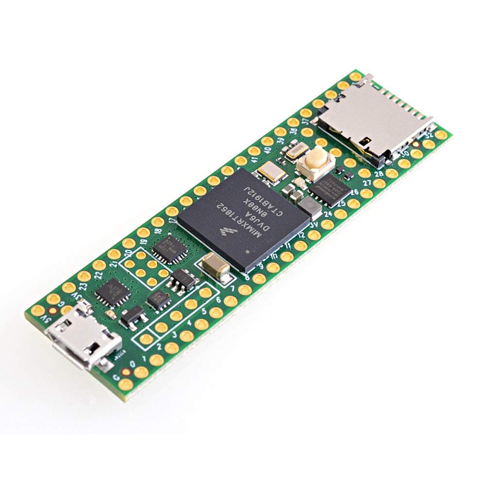 PJRC Teensy 4.1 ARM CortexM7 Processor at 600MHz with a NXP iMXRT1062 (Without pins)