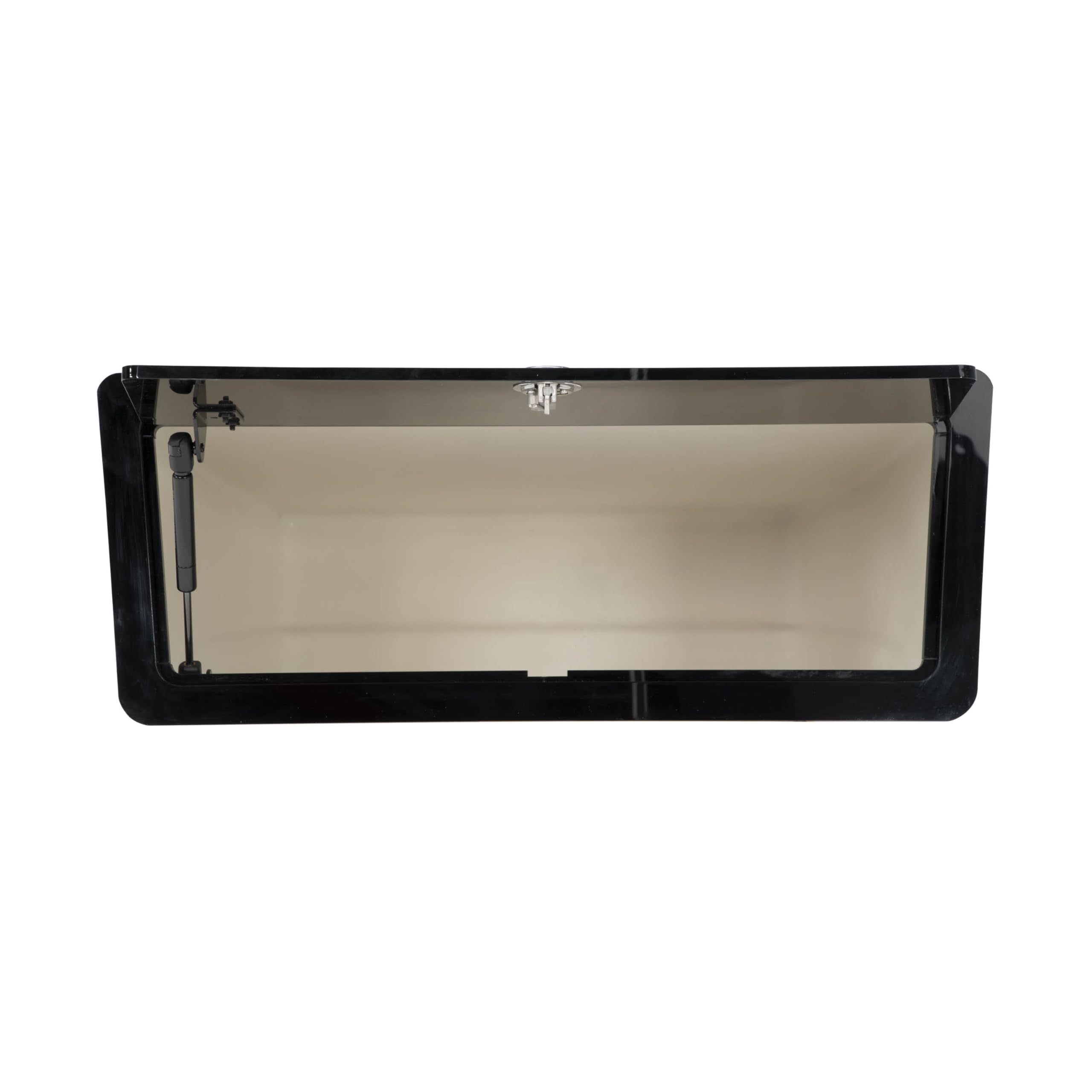 Taylor Made Electronics Box (27'' W X 26'' D X 10'' T) For T Top Boats, Watertight Plexiglass Door Panel, Stainless Steel Lock,