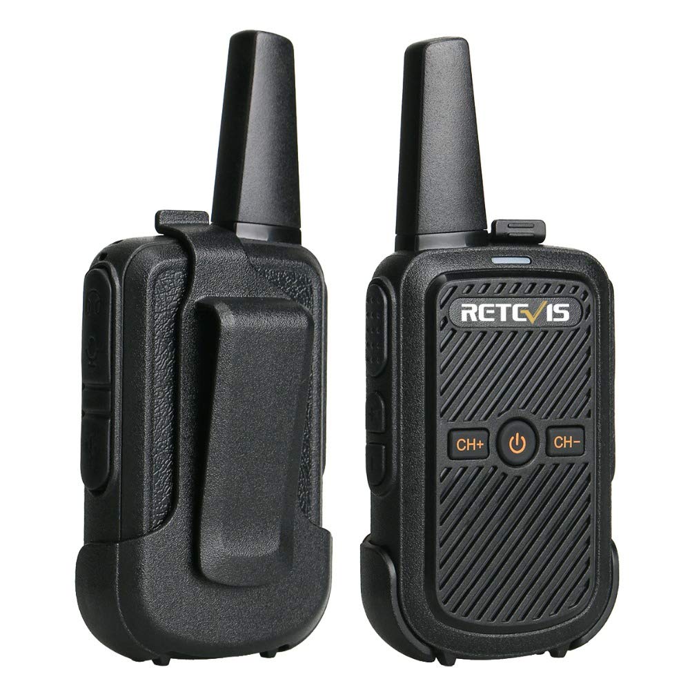 Retevis Rt15 Mini Walkie Talkies 3 Pack,Small Portable 2 Way Radios Walkie Talkies,Compact,Walky Talky Rechargeable For Family Warehouse Hiking Camping Gift