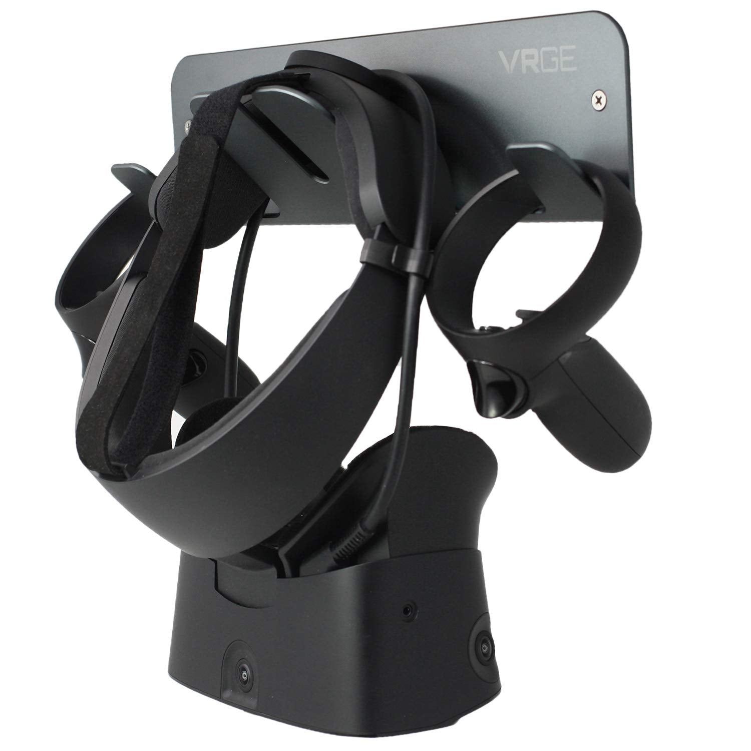 Vrge Vr Wall Mount Storage Stand Hook - For Meta/Oculus Quest 3/2 - Rift-S - Htc Vive Pro - Ps5 Vr2 - Valve Index And Mixed Real