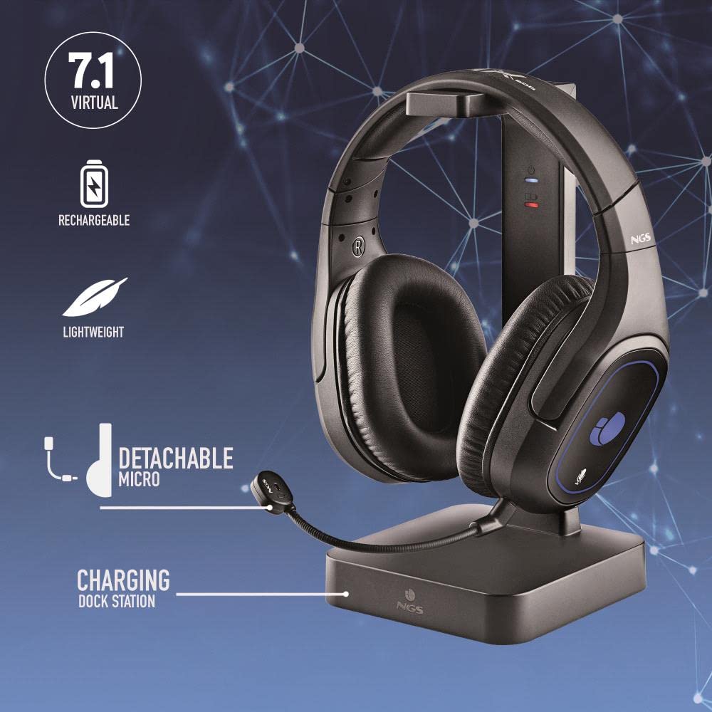 Ngs Auricular Gaming Inalambrico Ghx600 7.1