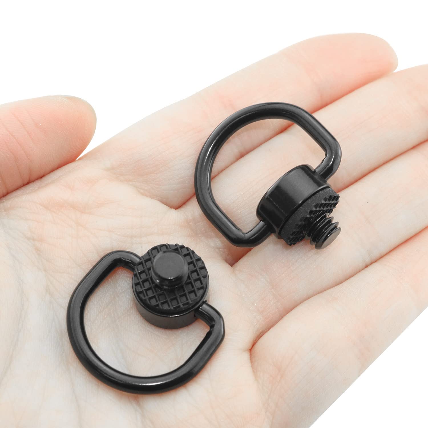 Luorng 2 Pack D Type Screw Stainless Steel D Ring Screw Hinged Holder Camera Fixing Screw For Tripod Dslr Cameras For Quick Rele