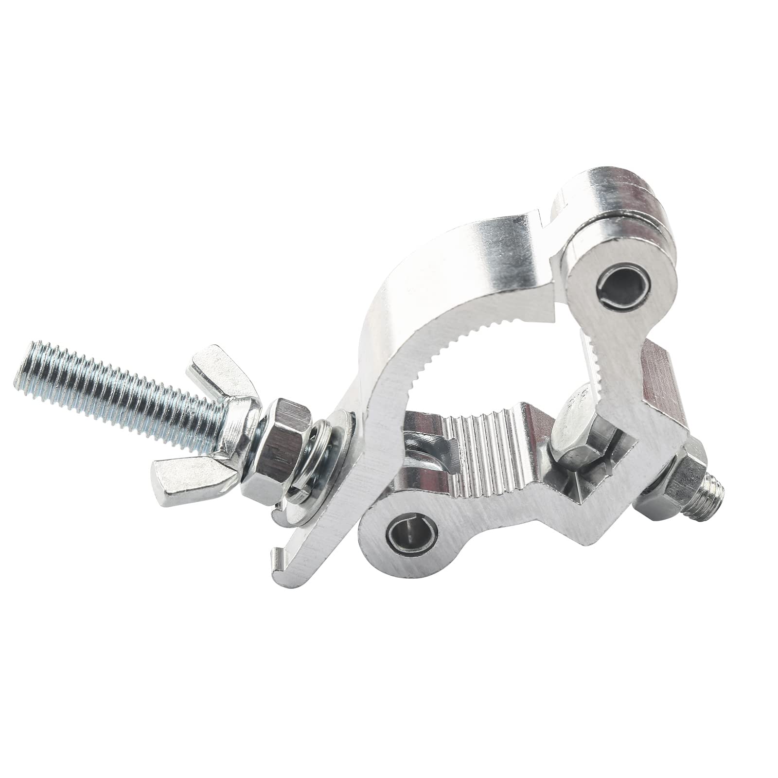2Pack Clamps For Lights Stage Lighting Accessories, Lighting O Clamps Pole Clamp Quick Release Truss Clamp, 38Mm 42Mm Half Coupl