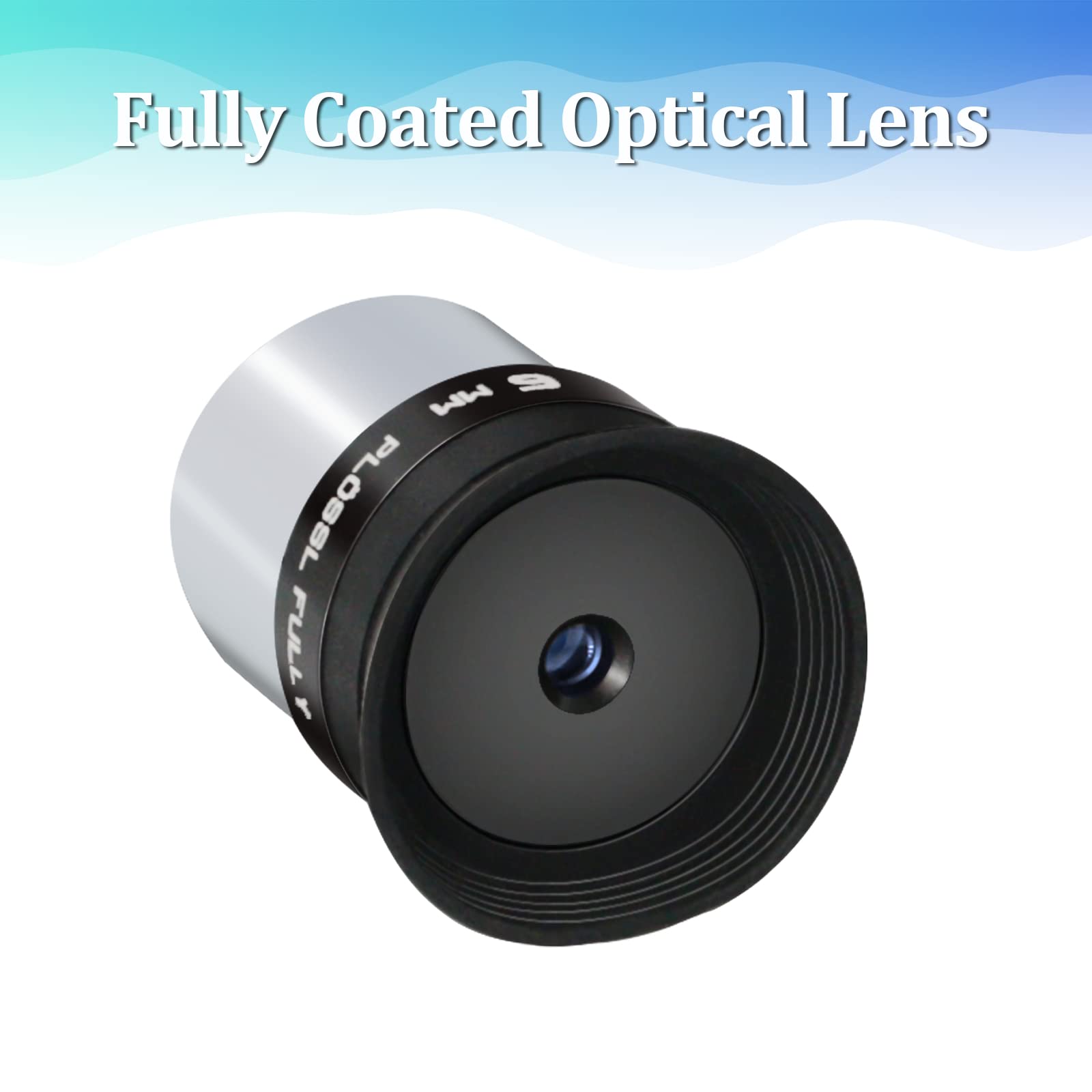 Weooen 6Mm Telescope Eyepiece 1.25Inch, 4-Element Plossl Eyepiece, Fully Coated, Metal Construction With Threads
