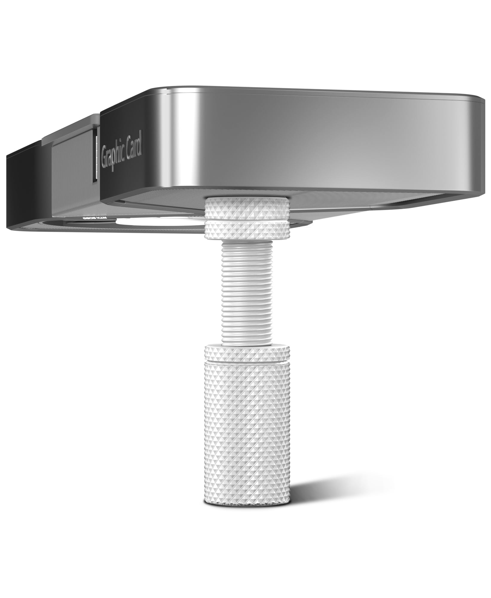 Gpu Support Bracket, 1.26 2.75Inch Gpu Sag Bracket With Non Slip Sheet, Gpu Holder For Prevent Graphics Card Sag (White)