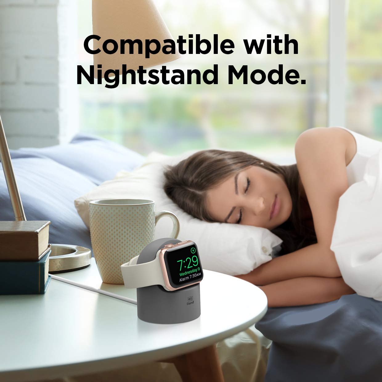 Elago W2 Charger Stand Compatible With Apple Watch Series Ultra2/Ultra/10/9/8/7/6/5/4/3/2/1/Se (49Mm, 46Mm, 45Mm, 44Mm, 42Mm, 41