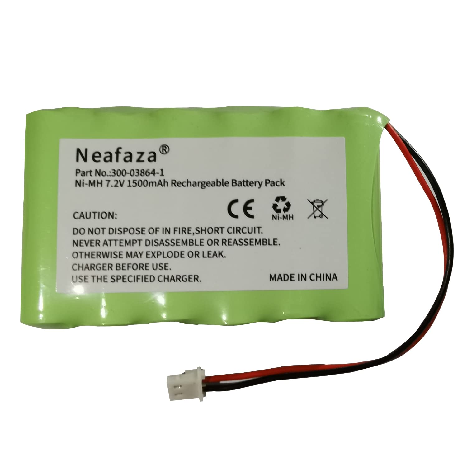 Neafaza 300 03864 1 7.2V 1500Mah Battery Replacement Compatible With Honeywell Alarm Lynx Walynx Rchb Sc Honeywell Lynx Touch K5