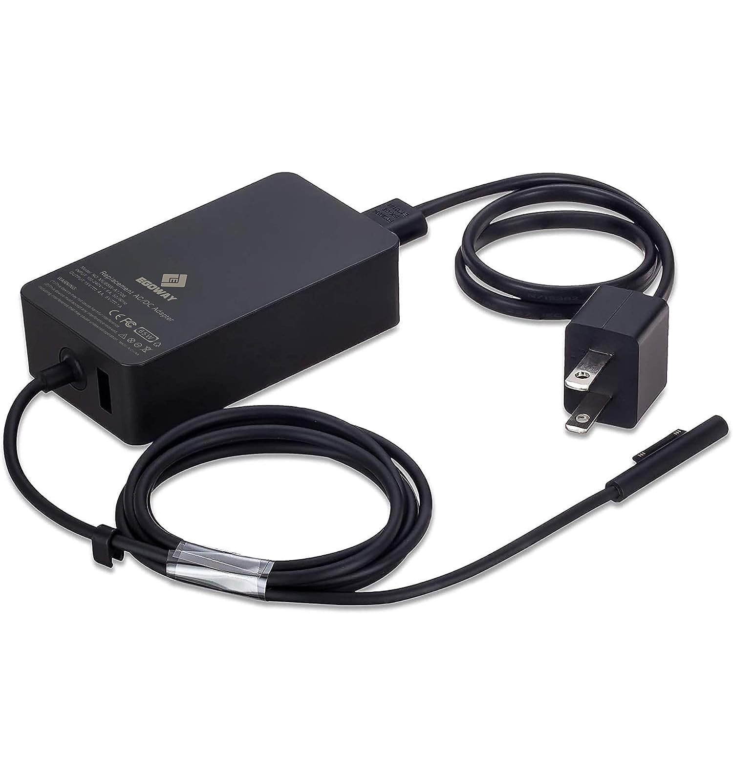 65W Surface Pro Laptop Charger For Microsoft Surface Pro X, 10, 9, 8, 7, 7+, 6, 5, 4, 3/ Surface Laptop 6 5 3 2 1 / Surface Book 2&3 13.5�, Surface Pro Charger, Support 44W, 36W, Led, 6Ft