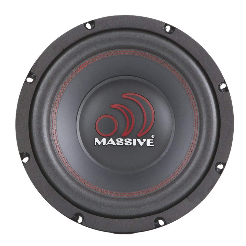 Massive Audio Tko104 Tko Series. 10 Inch, 600 Watt, 8Mm Top Plate, Dual 4 Ohm Car Subwoofer. Sold Individually.