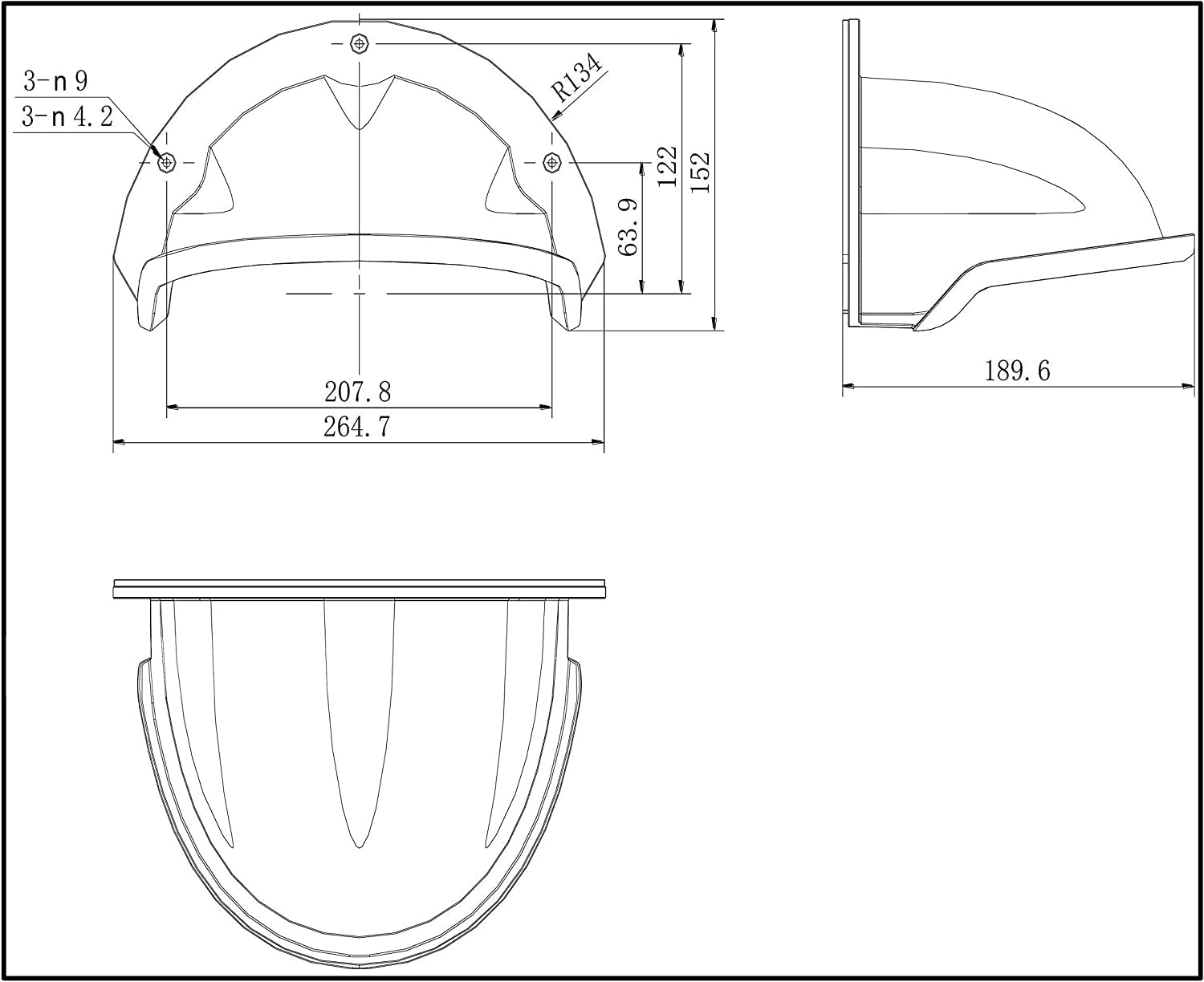 Sds Ds 1250Zj Universal Sun Rain Shade Survielance Camera Shield Cover For Nest/Ring/Dome/Bullert Outdoor Camera 1 Pack, White