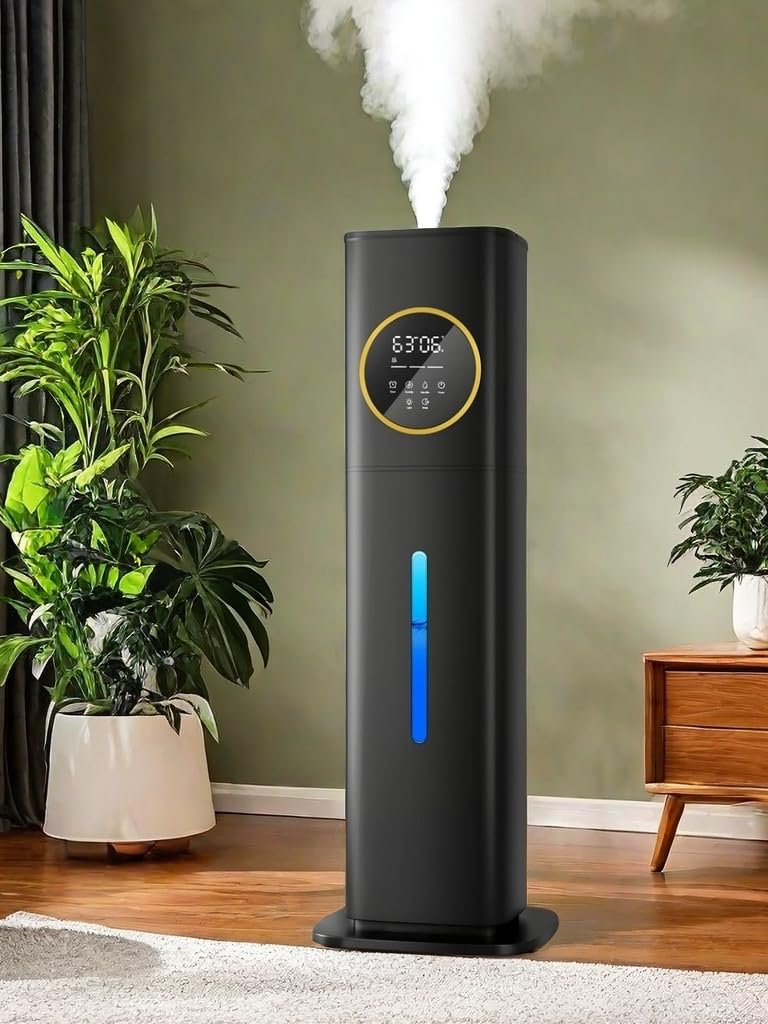 Humidifier Large Room Bedroom With Night Light, 2.1Gal(8L) Humidifiers For Home With Essential Oil Diffuser, Top Fill Whole Hous