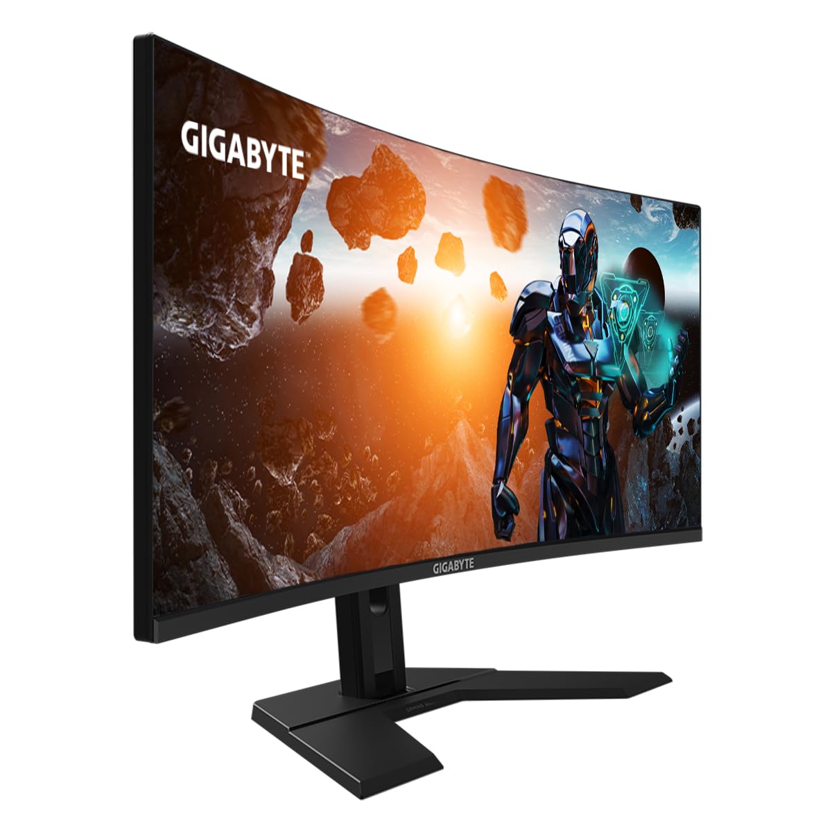 Gigabyte Gs34Wqc 34 120Hz 1440P Curved Gaming Monitor, 3440X1440 Va 1500R Display, 1Ms (Mprt) Response Time, Hdr Ready, Freesync