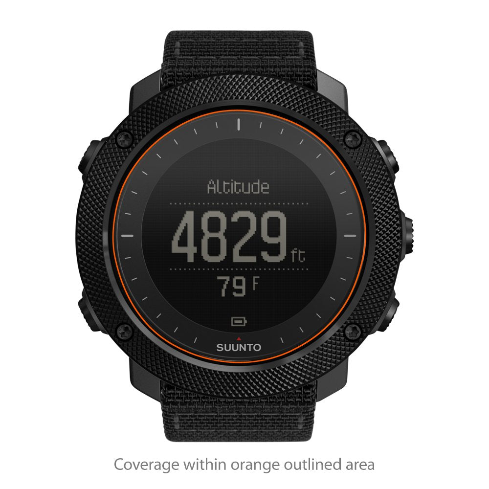Boxwave Screen Protector Compatible With Suunto Traverse Alpha   Cleartouch Crystal (2 Pack), Hd Film Skin   Shields From Scratc