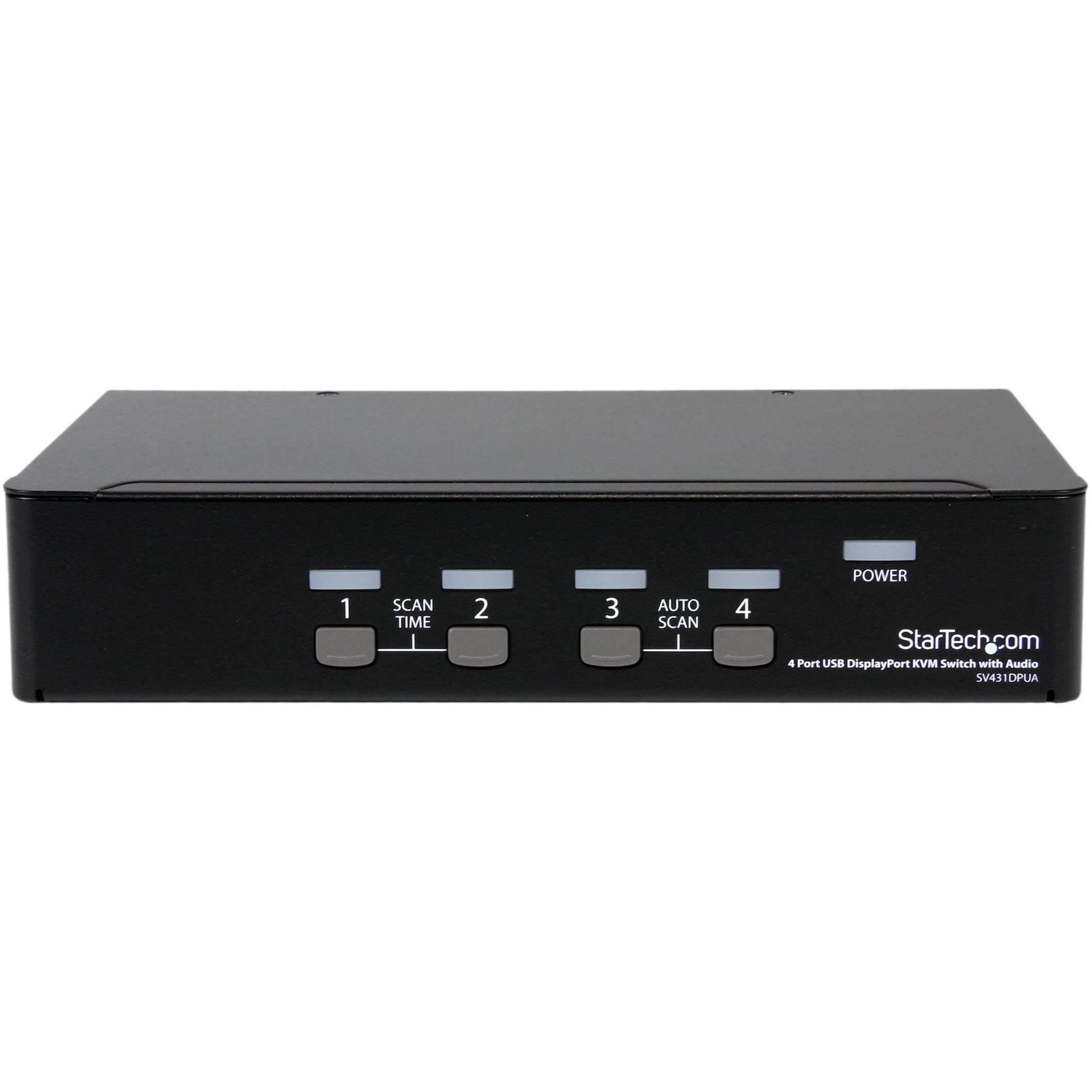 Startech.Com 4 Port Displayport Kvm Switch W/ Audio   Usb, Keyboard, Video, Mouse, Computer Switch Box For 2560X1600 Dp Monitor