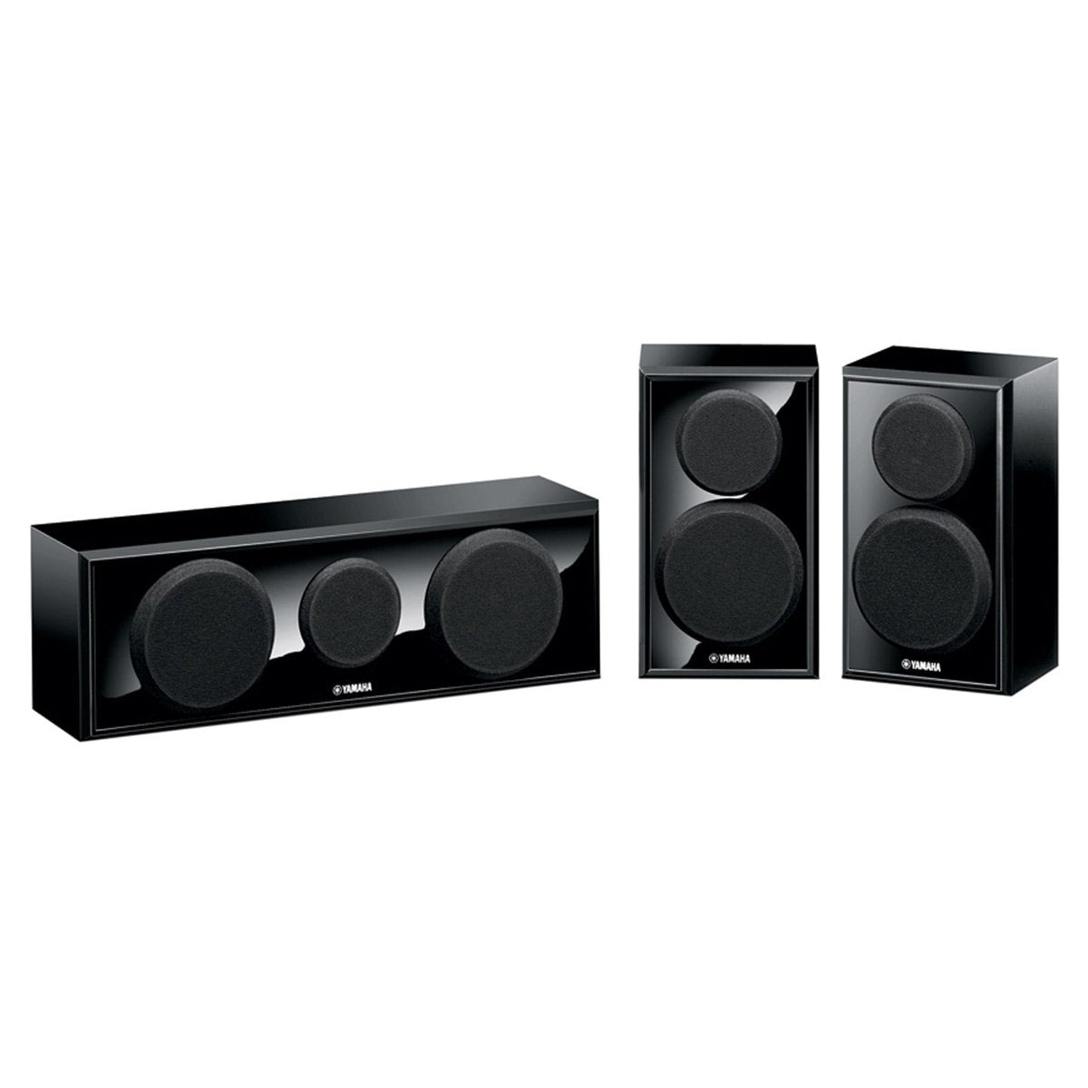 Yamaha Ns P150 Center/Surround, Speaker Package (3), Black