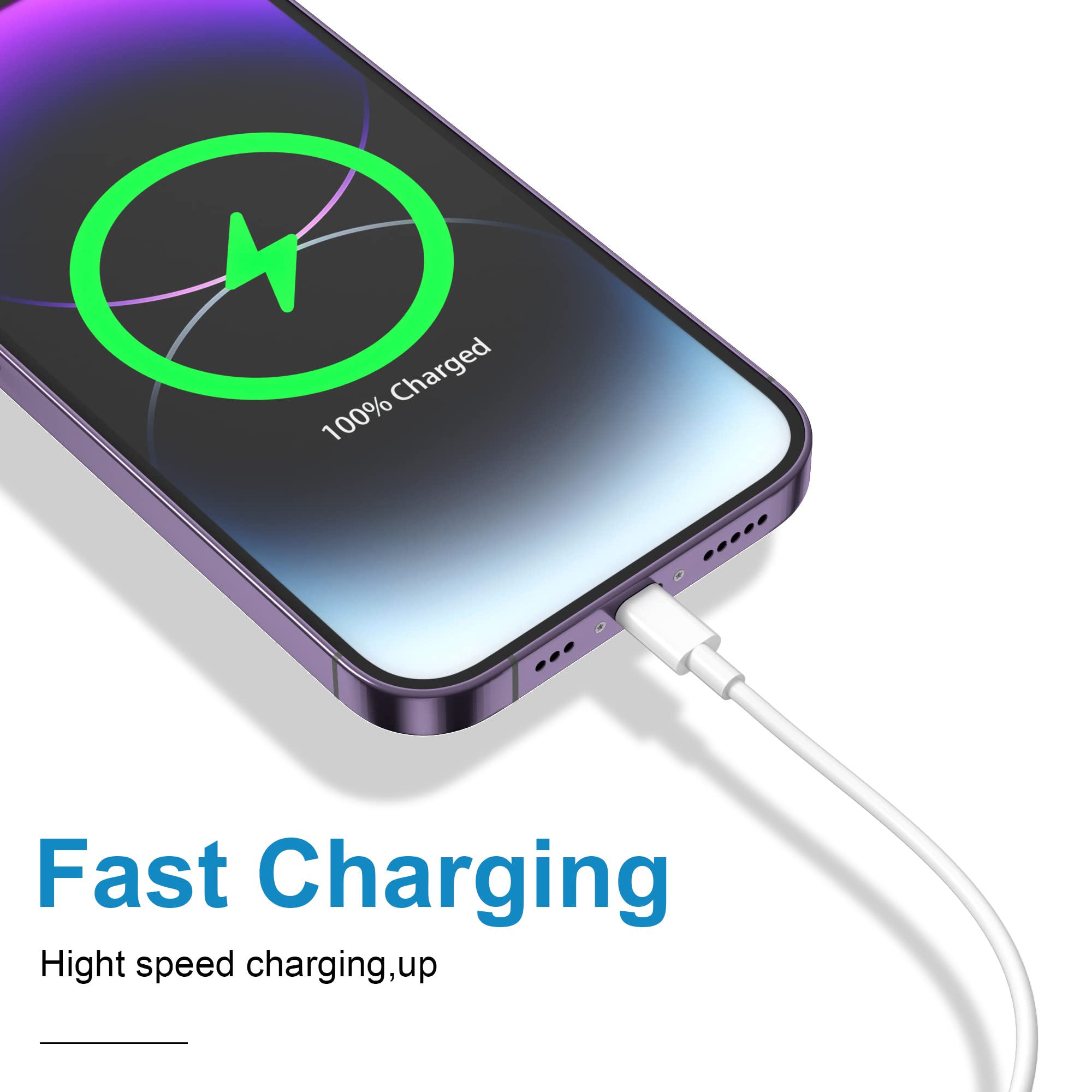 Usb C To Usb C Charging Cable For Apple Iphone 15 Charger Fast 6Ft Long Usbc To Usb C Power Cord For Iphone 15 Pro Max/Macbook A