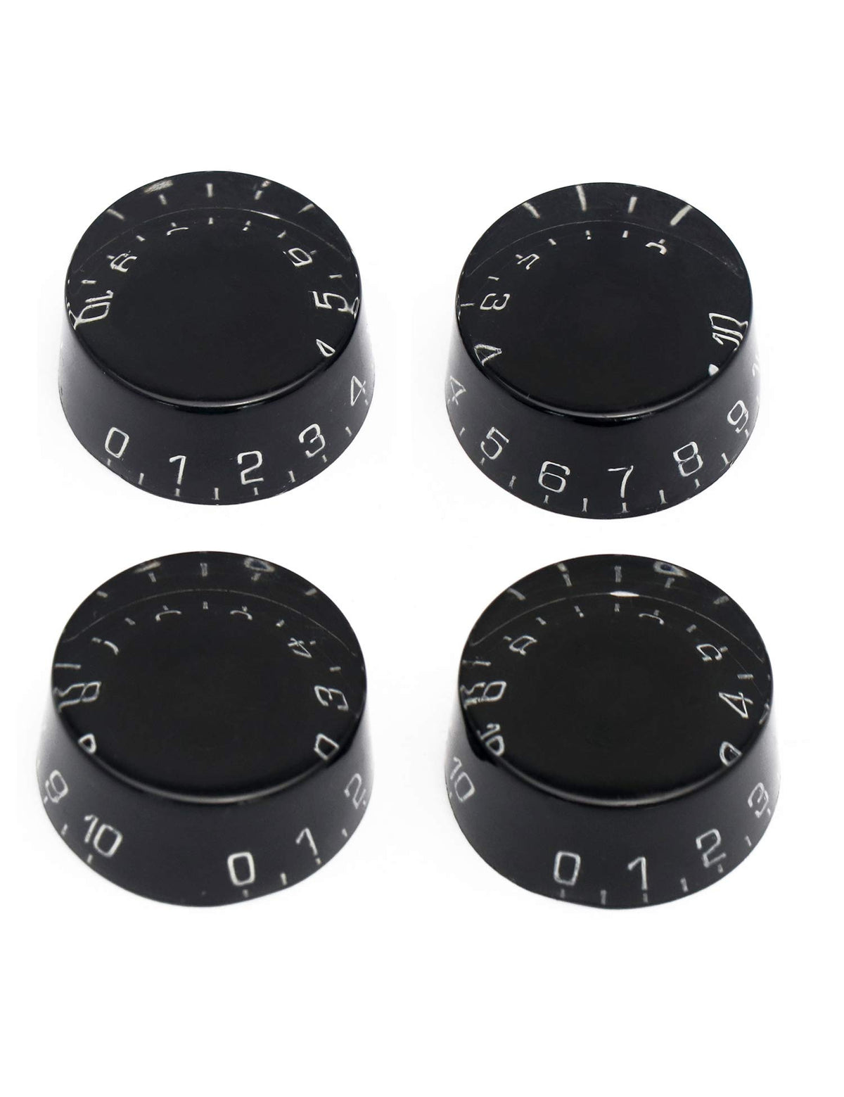 Metallor Electric Guitar Top Hat Knobs Speed Volume Tone Control Knobs Compatible With Les Paul Lp Style Electric Guitar Parts R