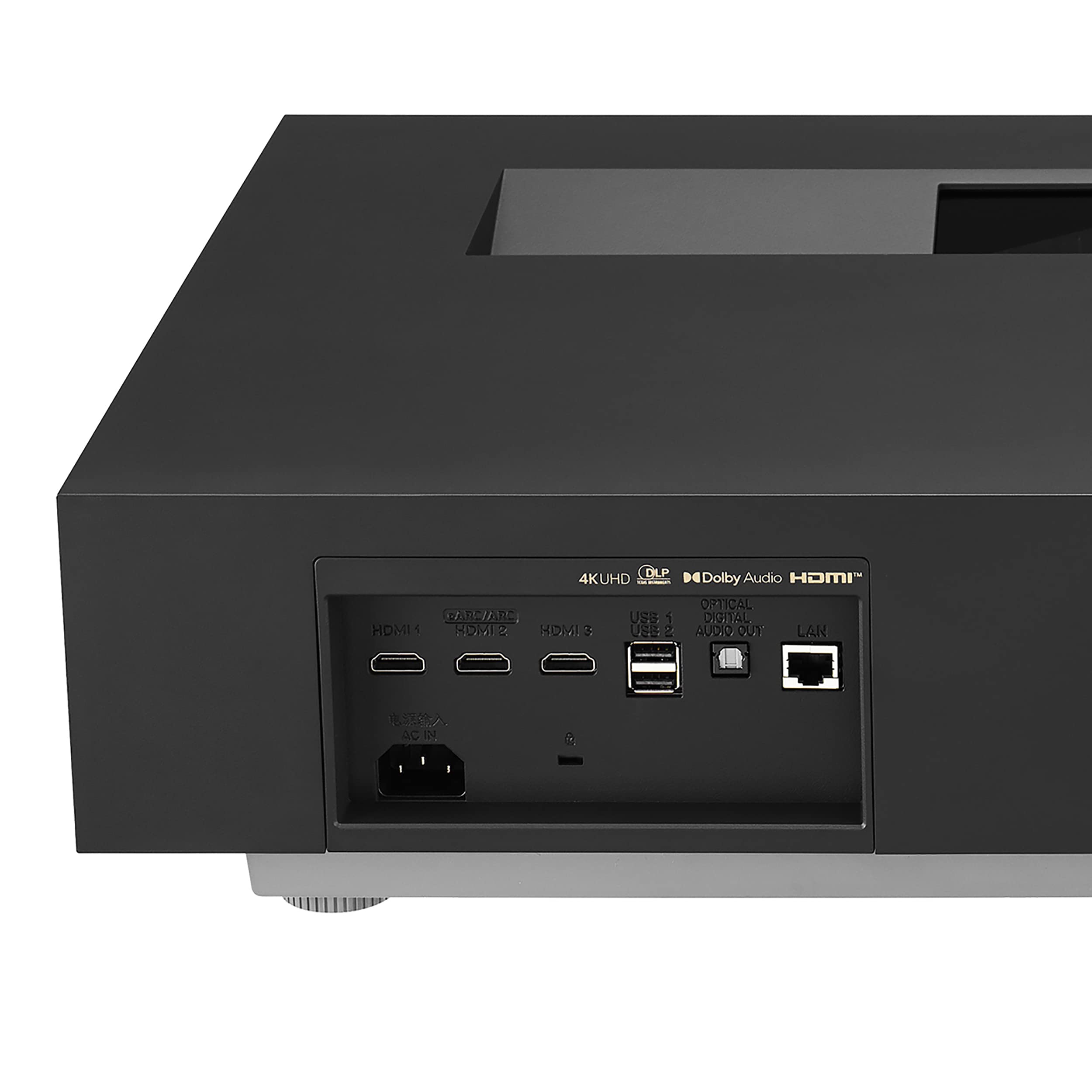 Lg Hu915Qb Ultra Short Throw 4K Uhd (3840 X 2160) 3Ch Laser Smart Home Theater Cinebeam Projector With Up To 3000 Ansi Lumens, D