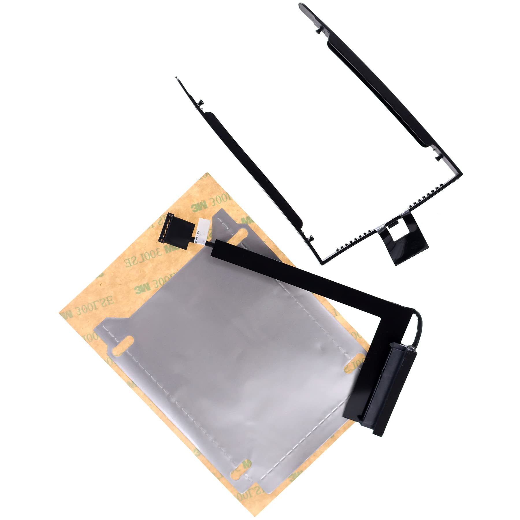 Deal4Go Hdd Caddy Enclosure Bay W/ Right Side Hard Drive Cable 00Ur836 Dc02C007C10 Replacement For Lenovo Thinkpad P50 P51