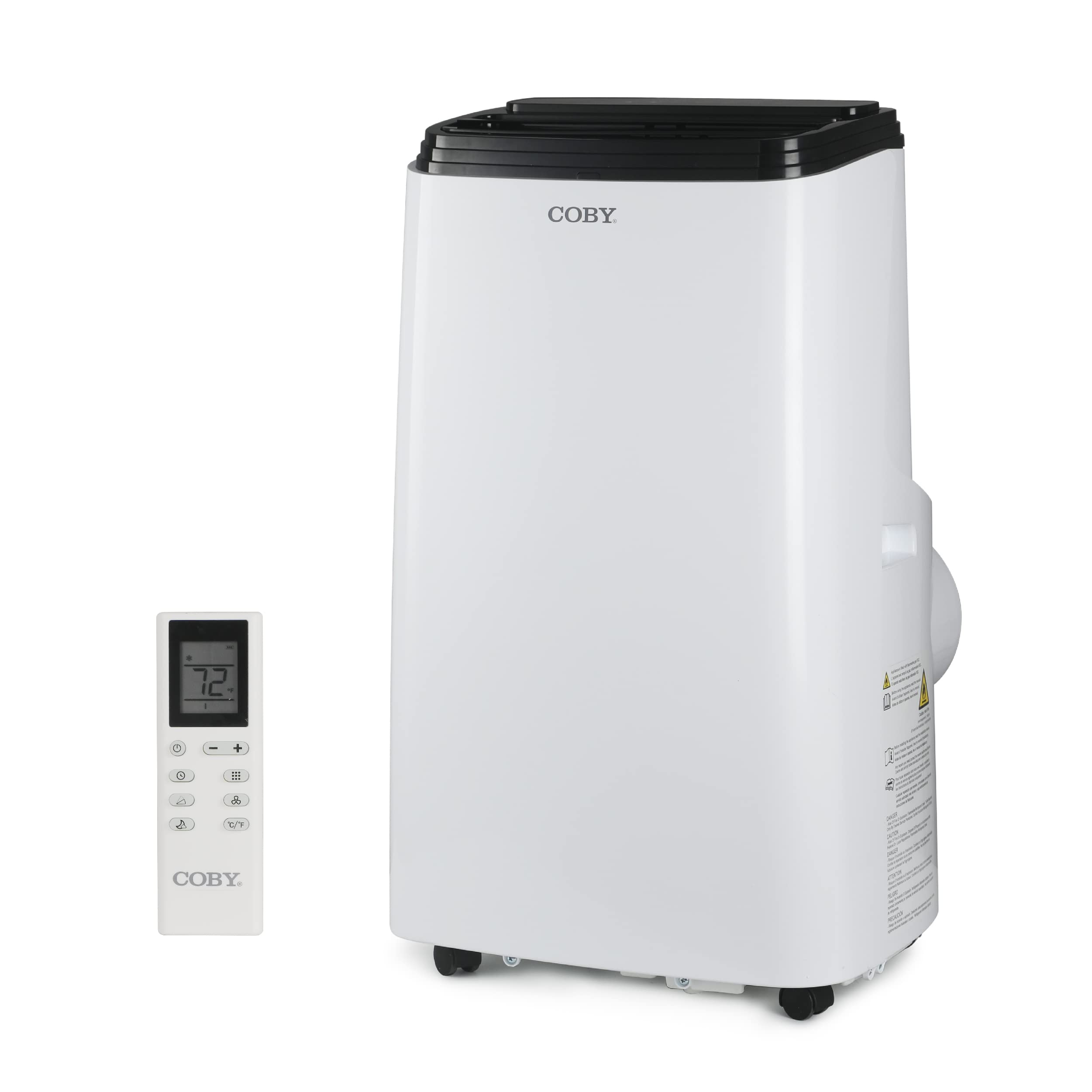Coby Cbpac815 3 In 1 Ac Unit, Dehumidifier & Fan, 12,000 Portable Air Conditioners, 12000 Btu, White